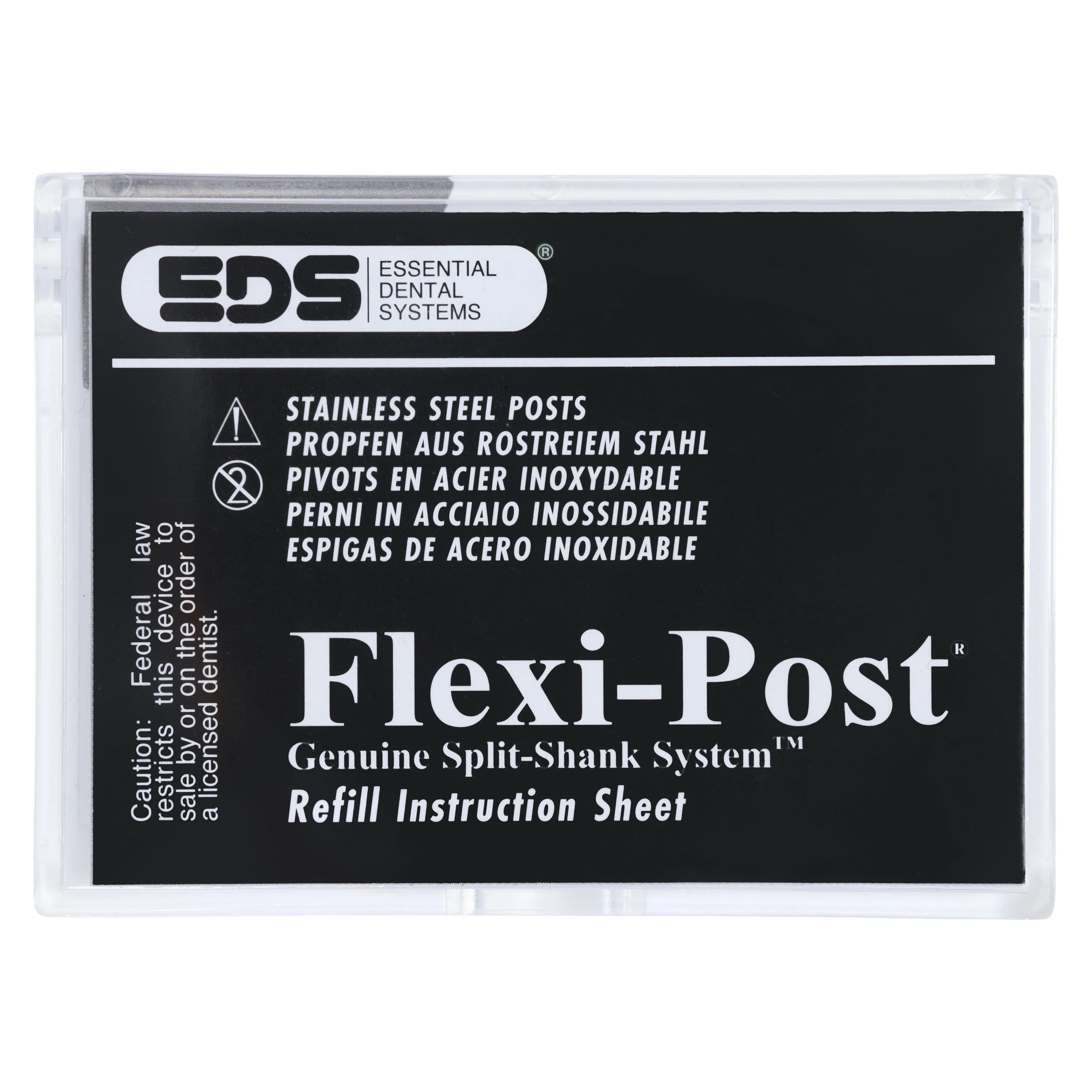 Flexi-Post Stainless Steel Economy Refill, Size 0, Yellow, 30/Pkg, 140-0 thumbnail 3