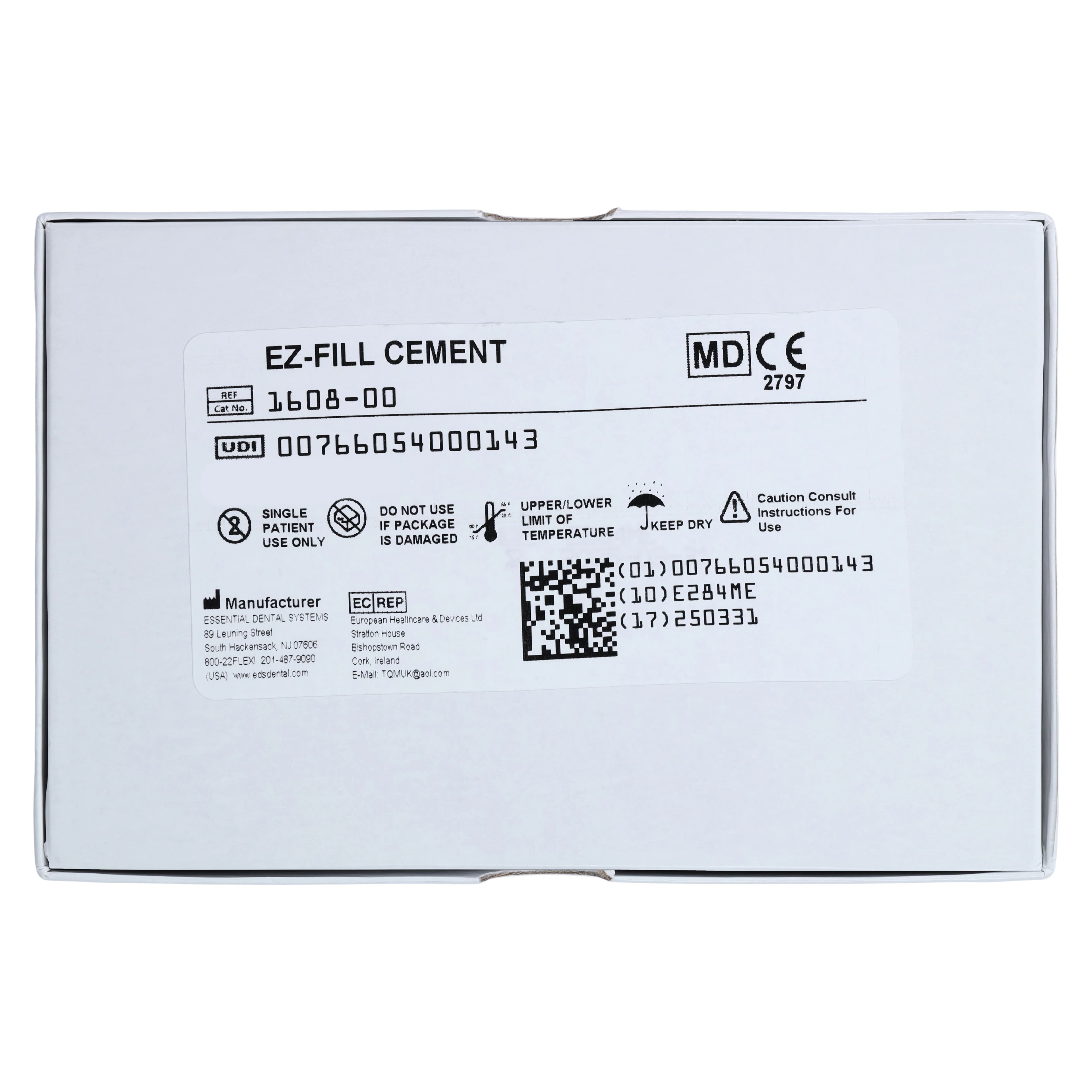 EZ-Fill Epoxy Root Canal Cement Kit, 7.5 g Gel + 8 g Powder + Measuring Scoop, 1 Kit, 1608-00 thumbnail 11