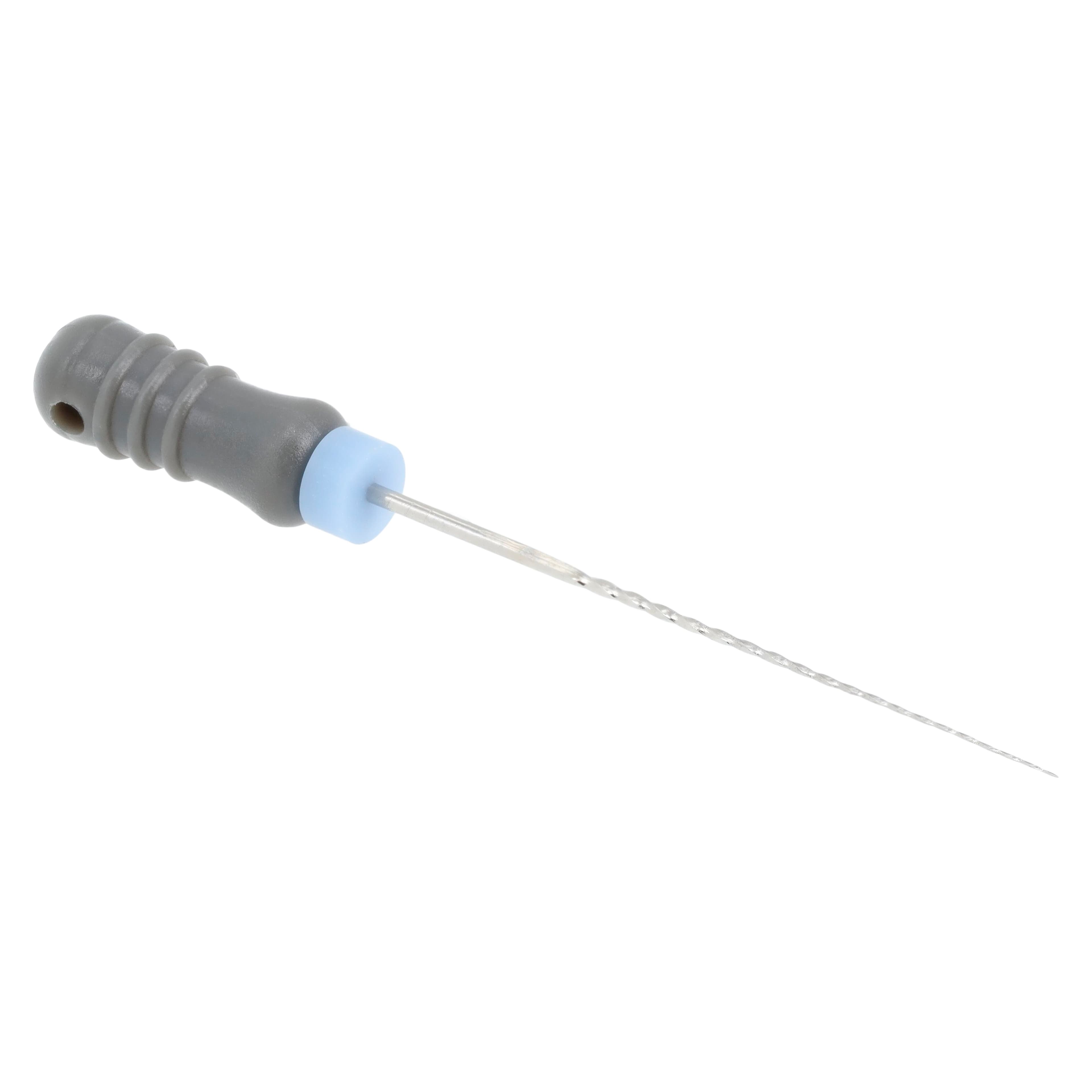 SafeSiders Endodontic Reamers, Stainless Steel, #08, 0.02 Taper, 25 mm, Grey, 6/Pkg, 5025-08 thumbnail 3