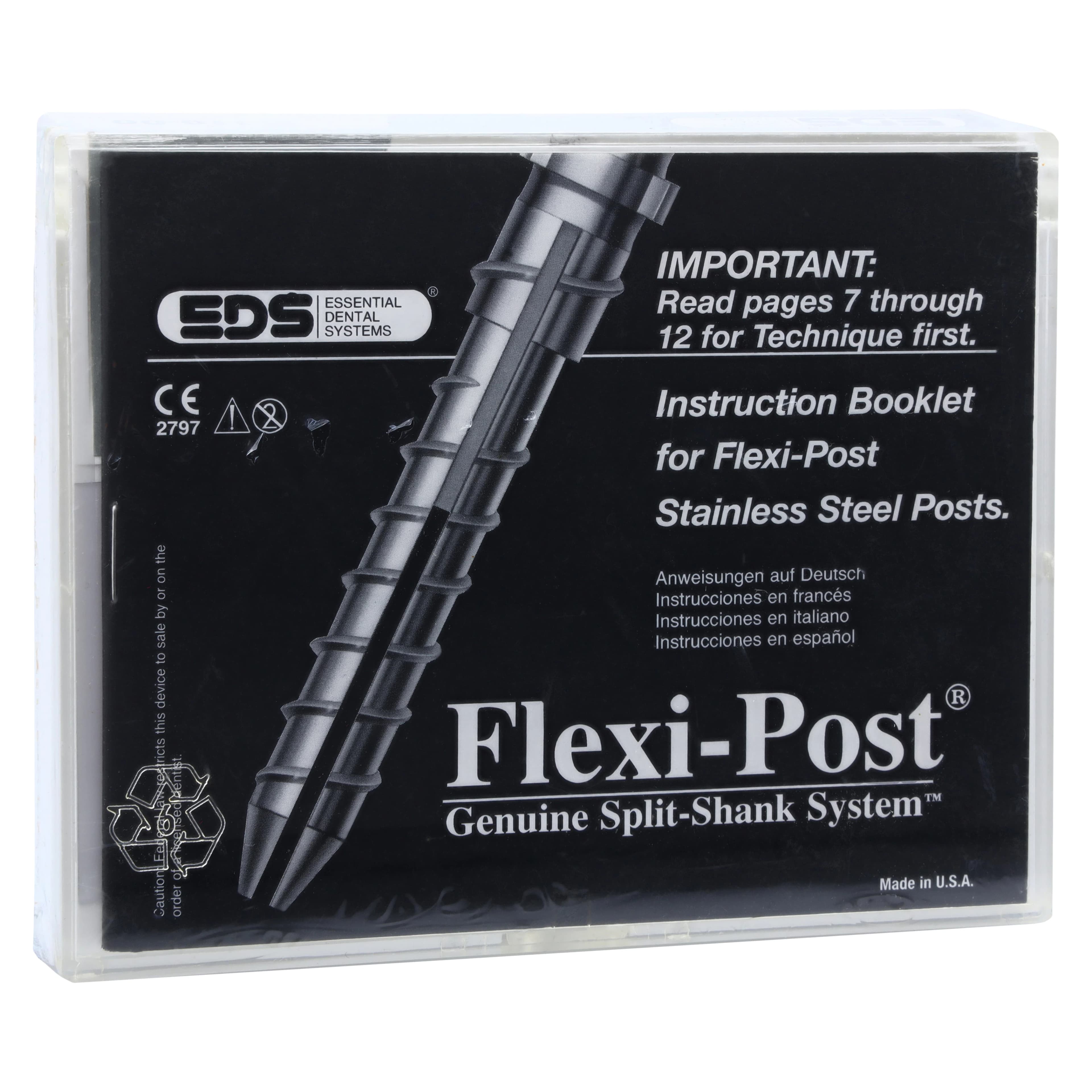 Flexi-Post Post System, Stainless Steel, Assorted Introductory Kit, Sizes #0/#1/#2, 12 Posts, 110-00 - Flexi-Post Post System, Stainless Steel, Assorted Kit, # 0/1/2 - Image 1