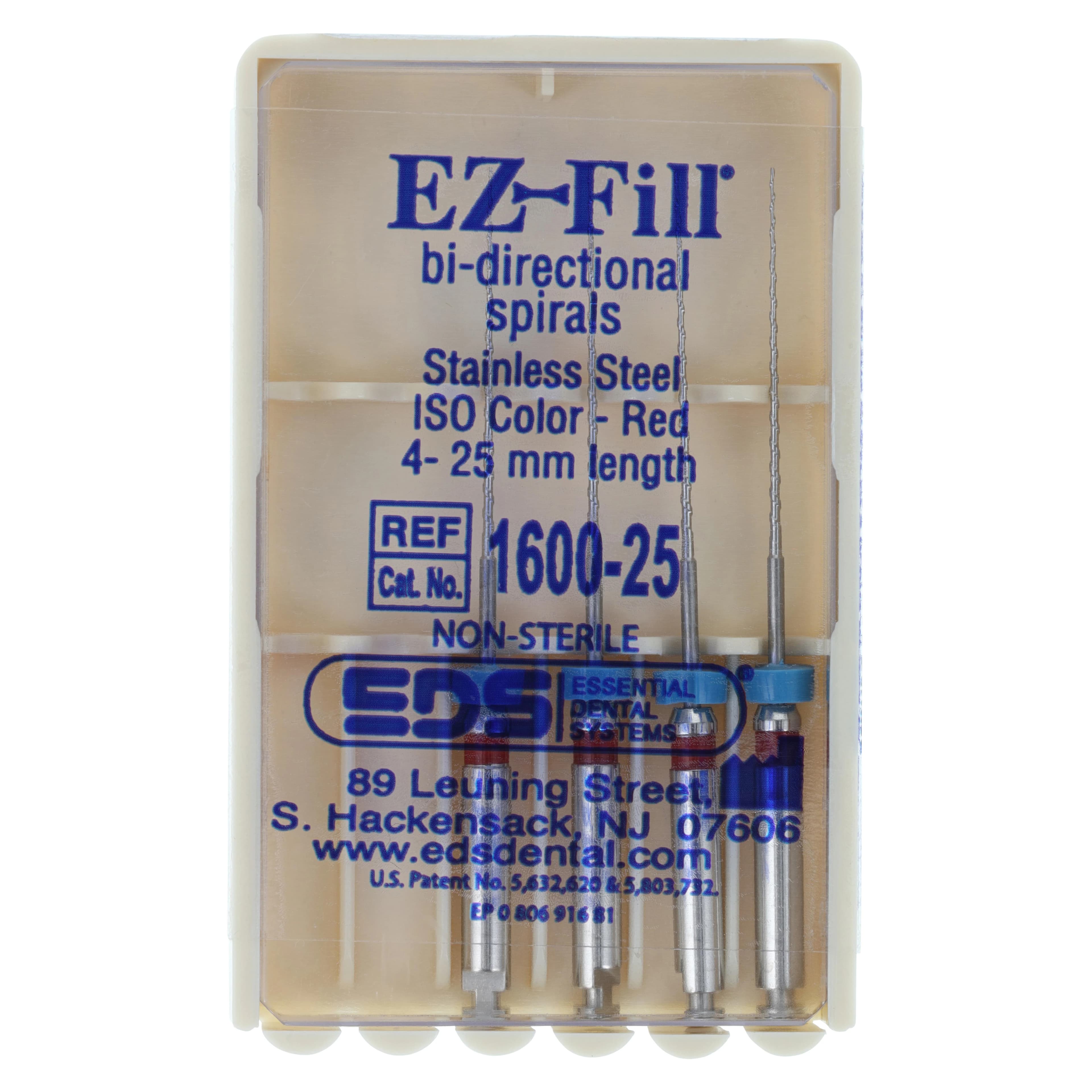 EZ-Fill Bi-Directional Spiral Refill Kit, Stainless Steel, 25 mm, 4/Pkg, 1600-25 - EZ-Fill SS Spiral Refill 25mm 4Pk - Image 1