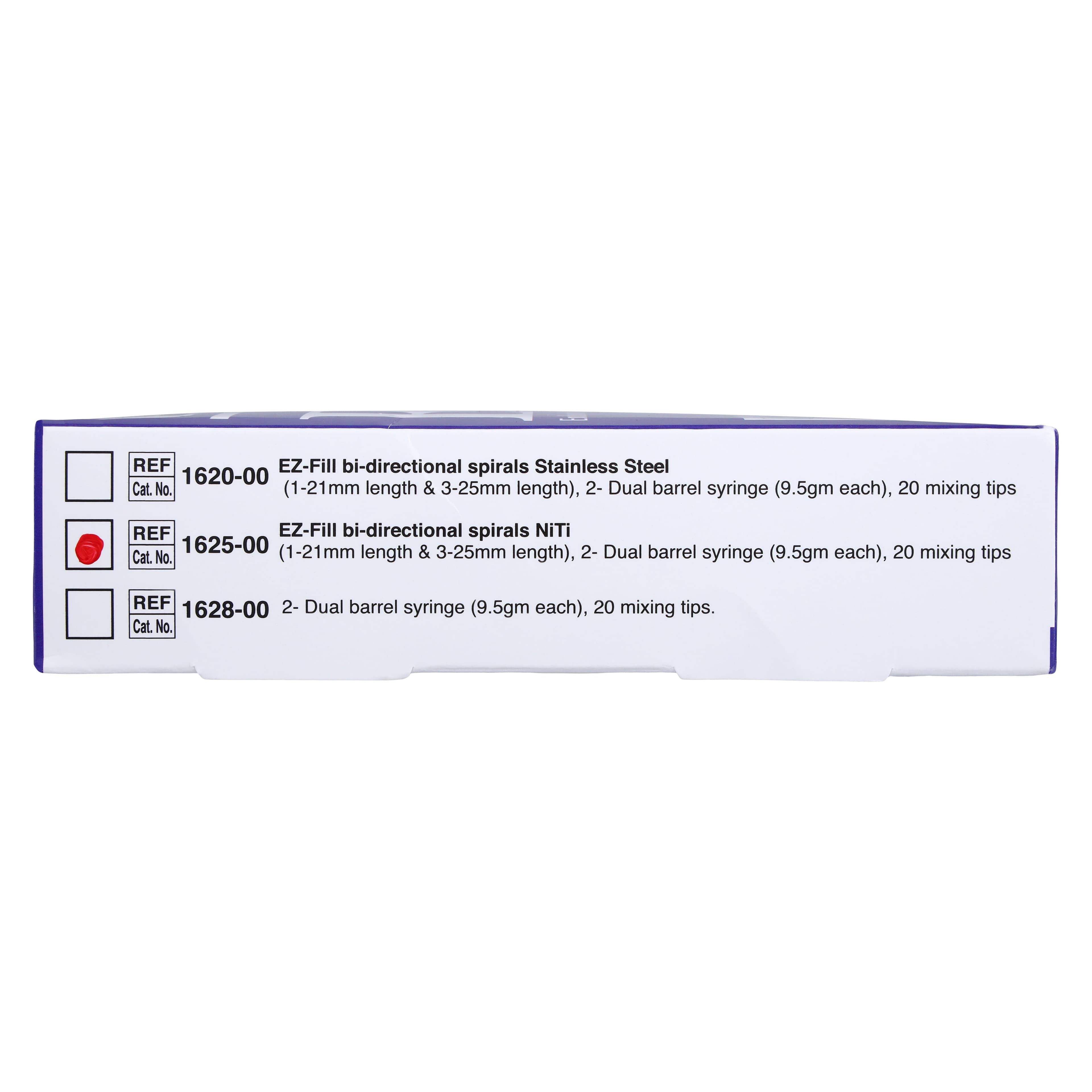 EZ-Fill Xpress Bi-Directional Spiral Nickel Titanium Intro Kit, 1625-00 thumbnail 12
