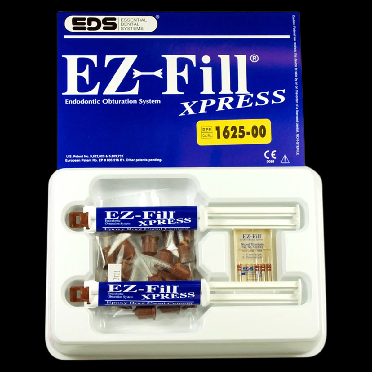 EZ-Fill Xpress Bi-Directional Spiral Nickel Titanium Intro Kit, 1625-00 thumbnail 2