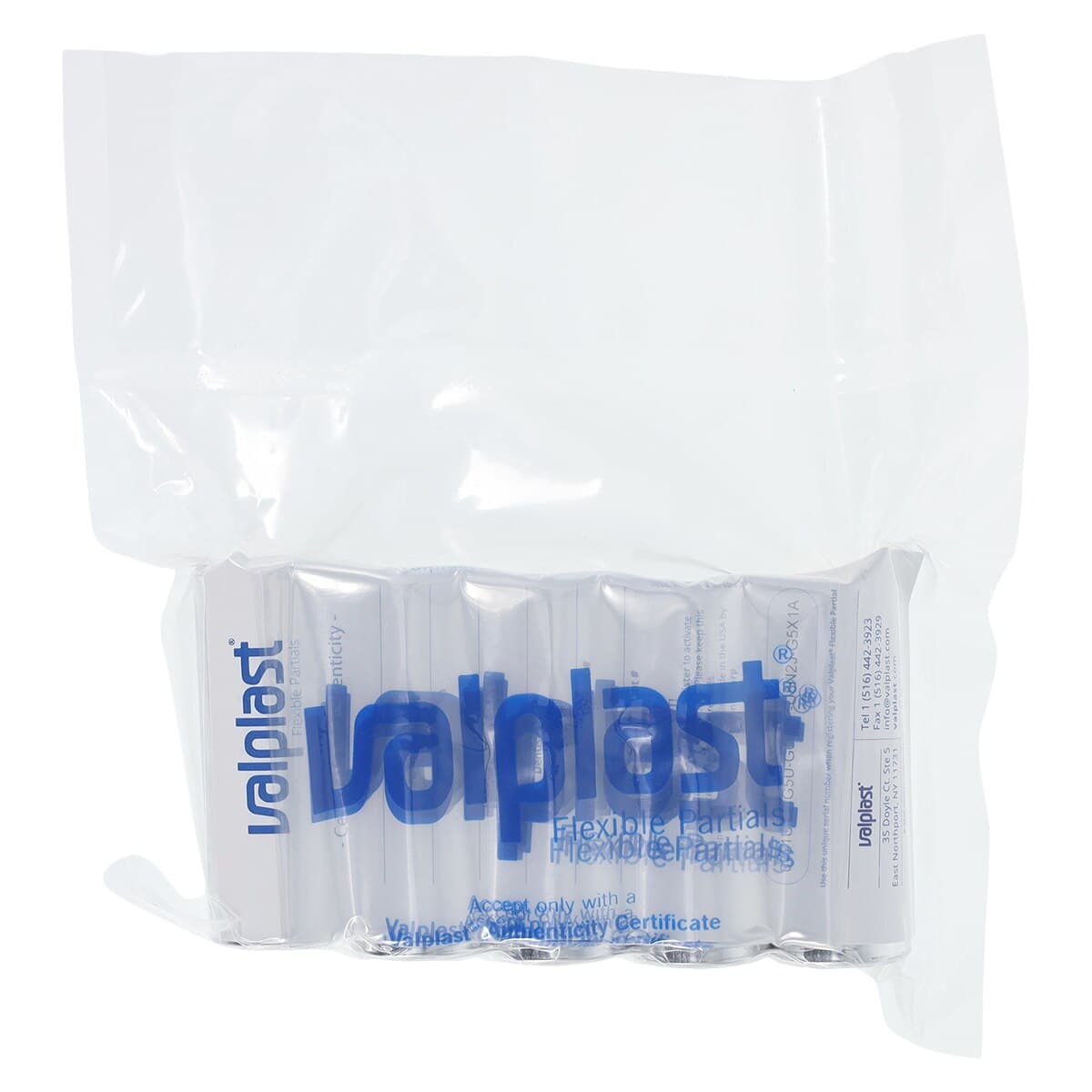 Valplast Resin Medium, Light Pink, 25mm, Pack of 5 thumbnail 2