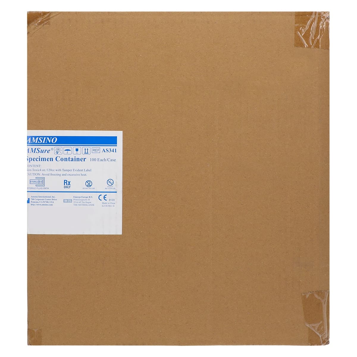 AMSure Sterile Specimen Container, 4 oz, Tamper-Evident Screw Cap, Green, 100/Case (17000) thumbnail 3