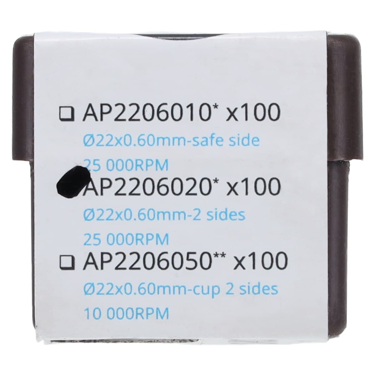 Speedy Flat Discs, Double Sided, 7/8 in., 100/Box thumbnail 5