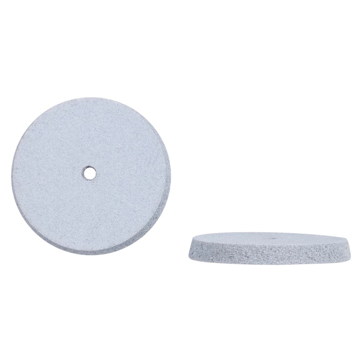 Pacific Abrasives Porcelain Polisher Square, Silicone Carbide, Light Blue, Medium, 7/8" x 1/8", 20/Box thumbnail 3