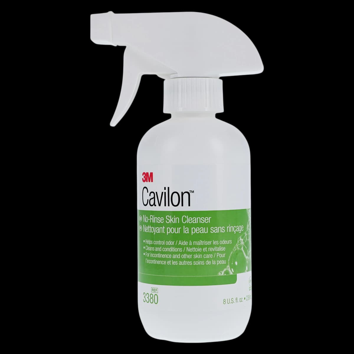 3M Cavilon No Rinse Skin Cleanser, 8 oz Bottle, 12/Case - Cavilon Skin Cleanser - Image 1