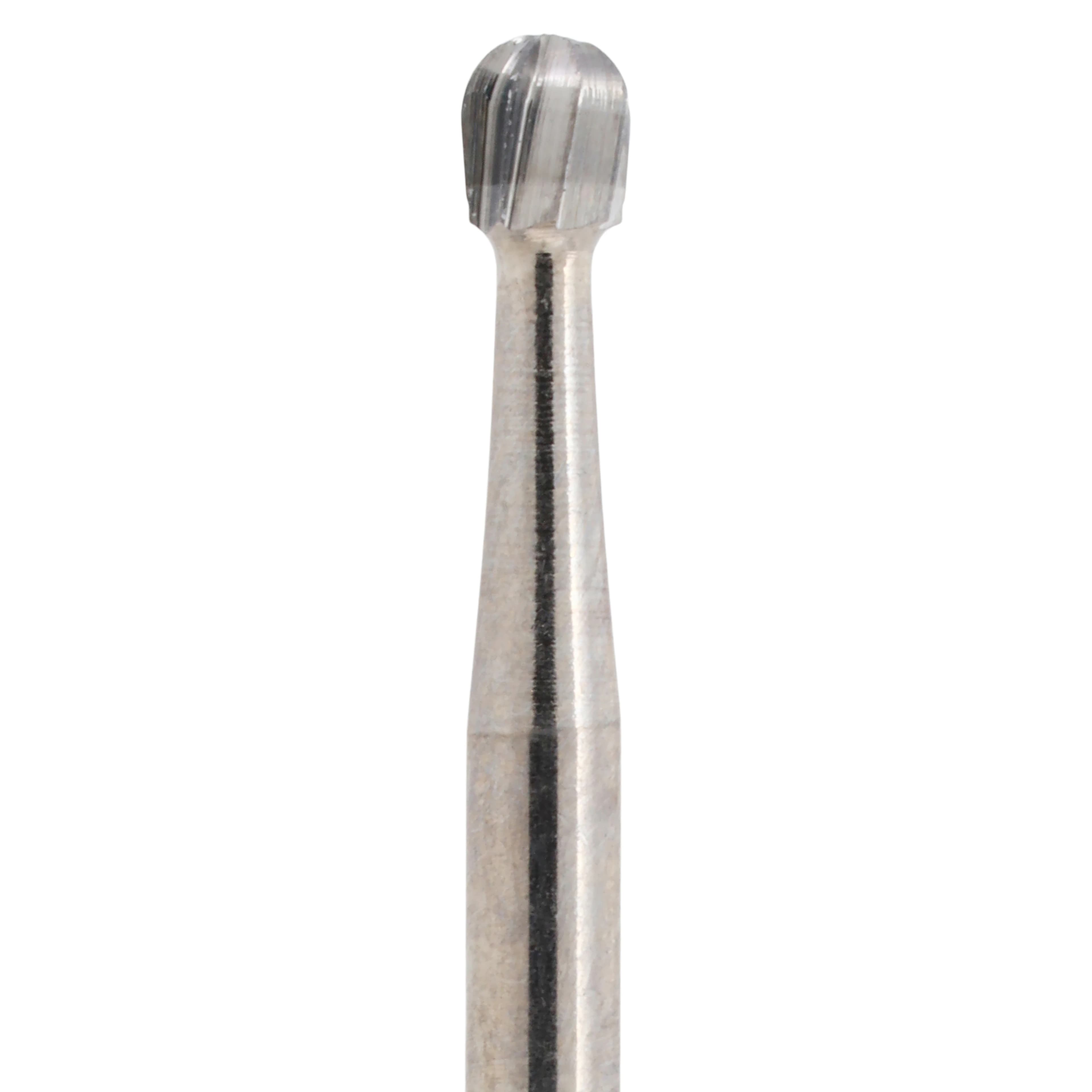 Alpen Operative Surgical Carbide Burs, FG, Round, #6, 1.8 mm, 100/Pk, R100006C thumbnail 2