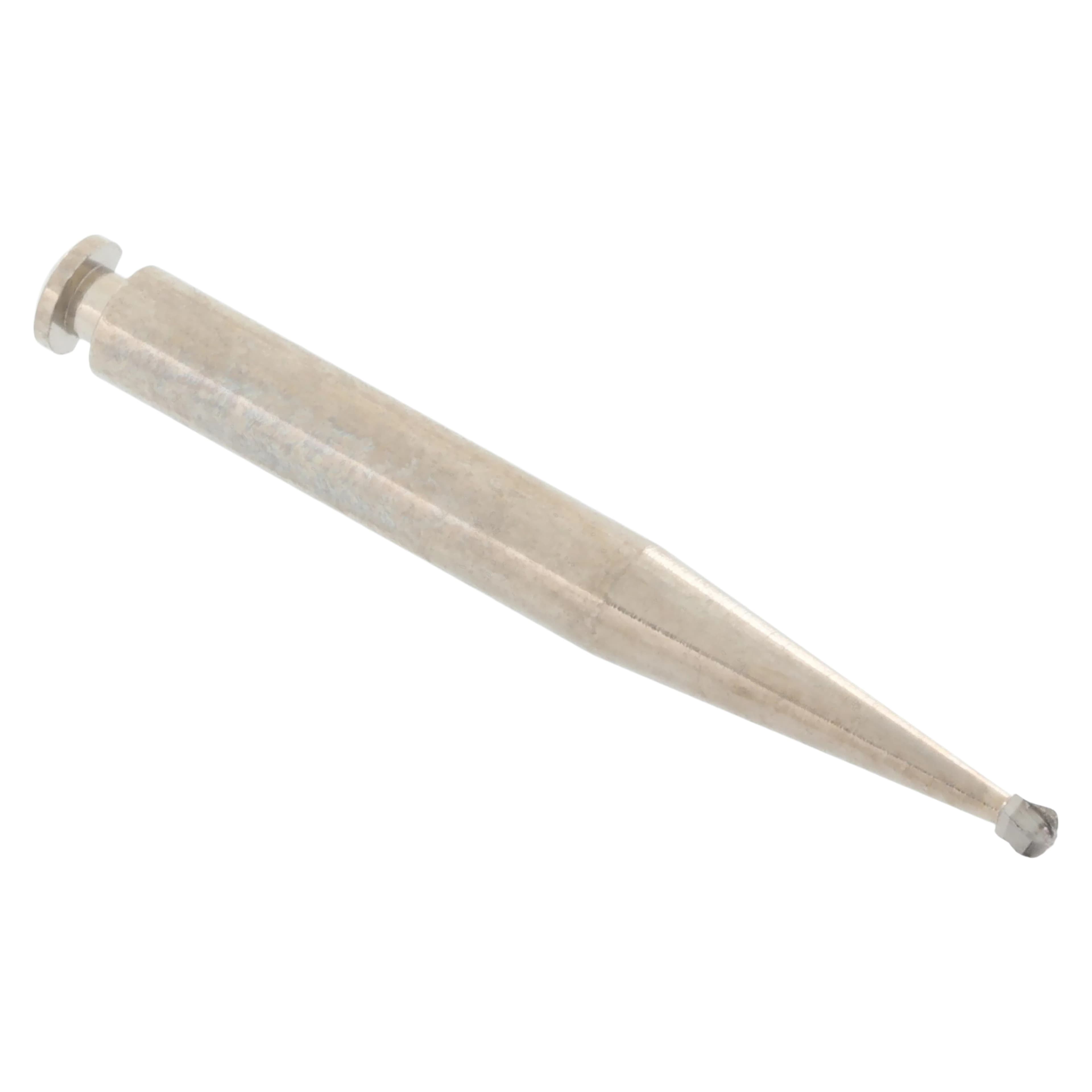 Alpen Carbide Operative & Surgical Bur, RA (Right Angle) Latch, Round #2, 1.0 mm Head Diameter, 10/Pkg, R200002 thumbnail 3