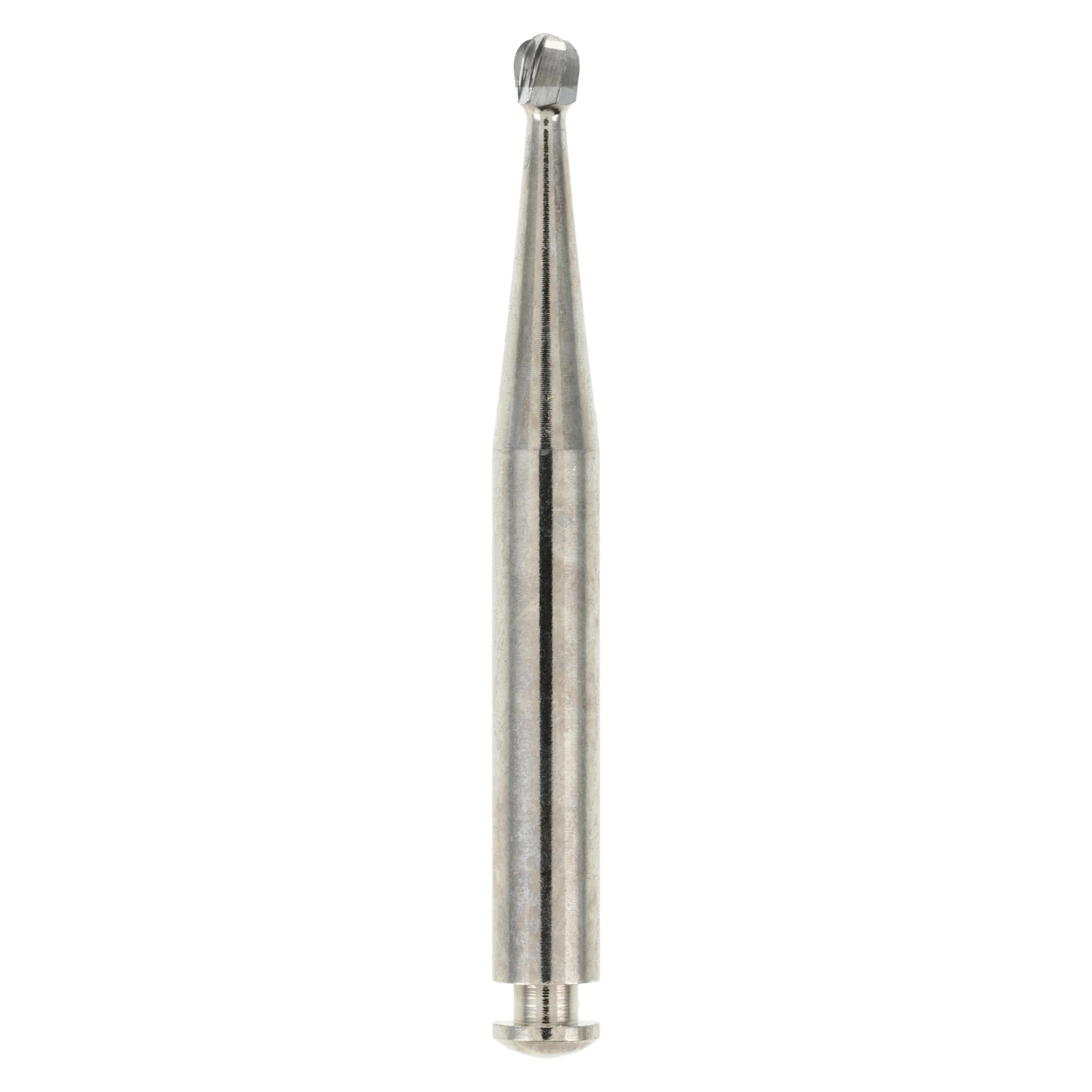 Alpen Carbide Bur, RA, Round #4, 1.4 mm, 10/Pk, R200004 - Alpen Carbide Burs, RA, Round , # 4, 10/Pk, R200004 - Image 1