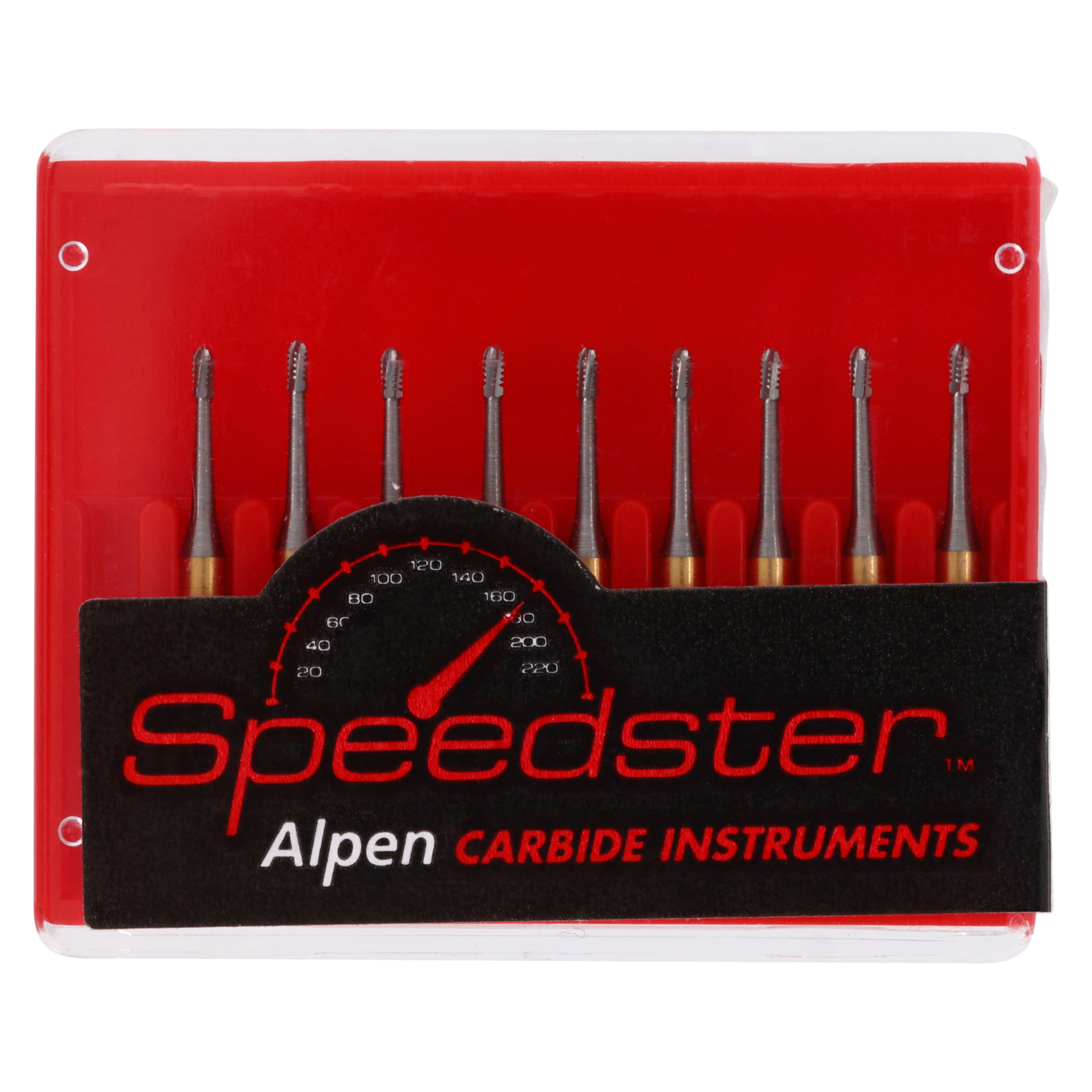 Alpen® Speedster™ Carbide Bur FG Pear #330G, 0.8 mm, 10/Pk, R40330G thumbnail 5