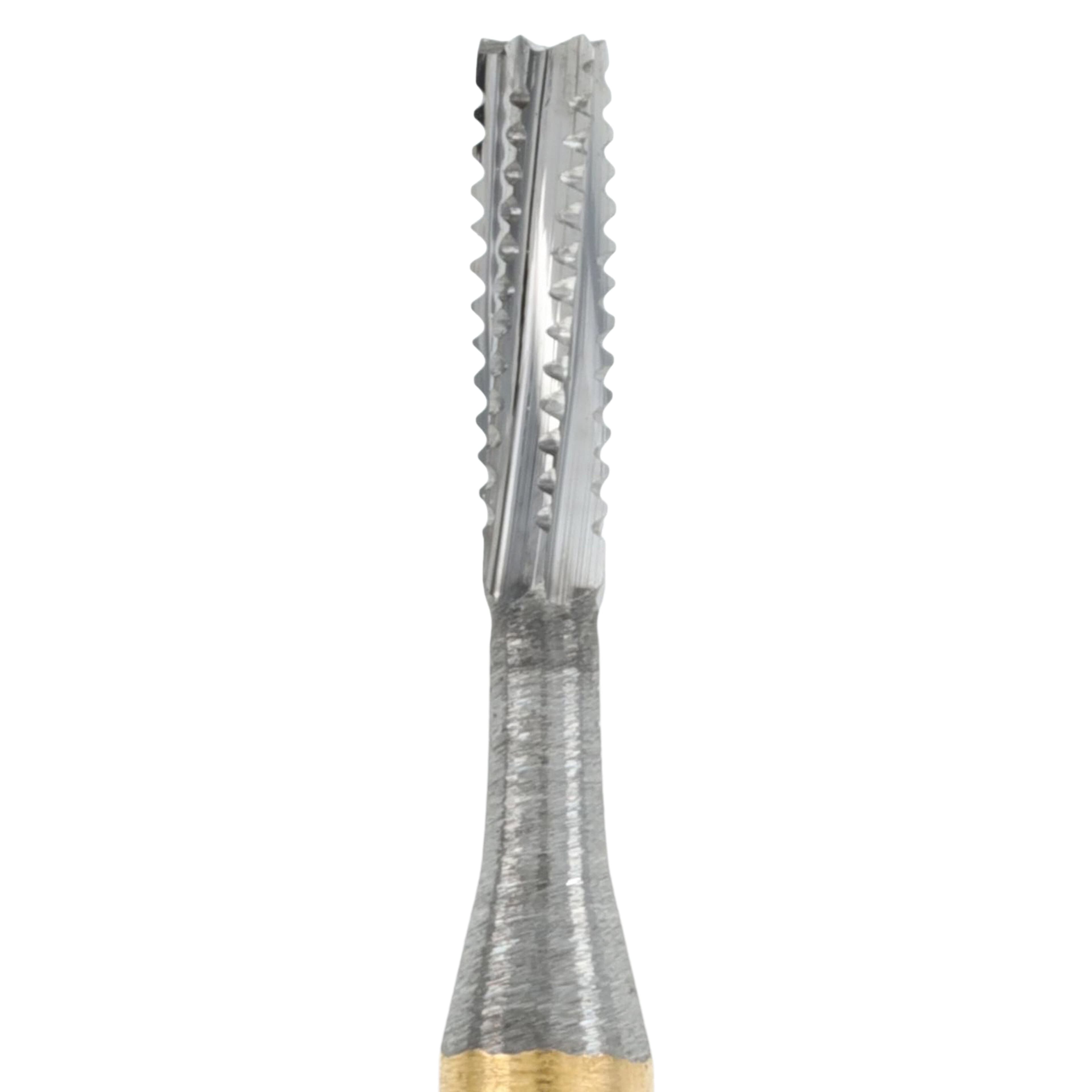 Alpen® Speedster™ Carbide Bur FG Crosscut Straight Fissure #557G, 1.0 mm, 10/Pk, R40557G thumbnail 2