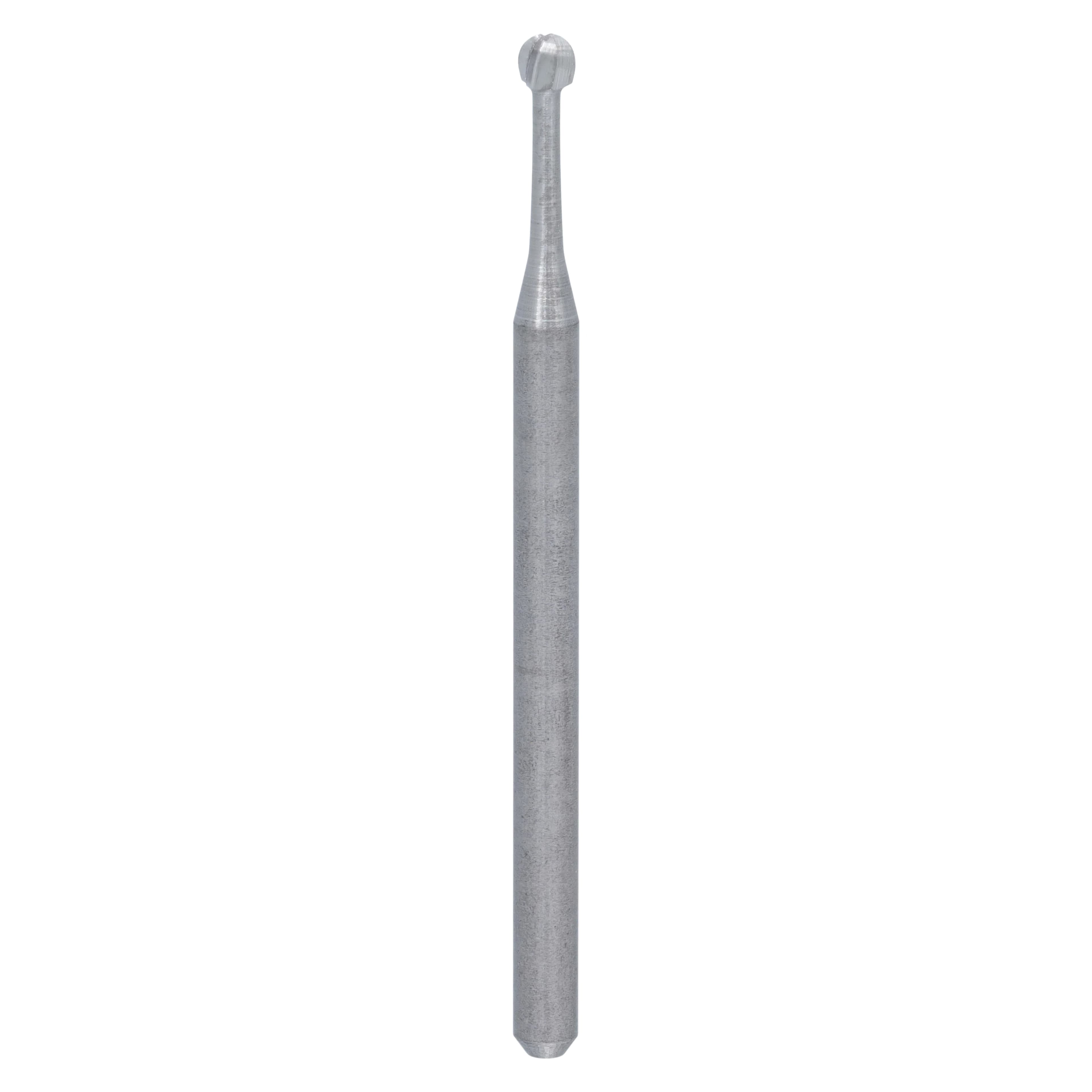 Alpen® Carbide Bur, Round #4, Friction Grip Surgical Length (FGOS), 1.4 mm Diameter, 10/Pkg, 4-315-1.40 - Alpen® Carbide Burs FGOS Round #4 Pkg/10 - Image 1