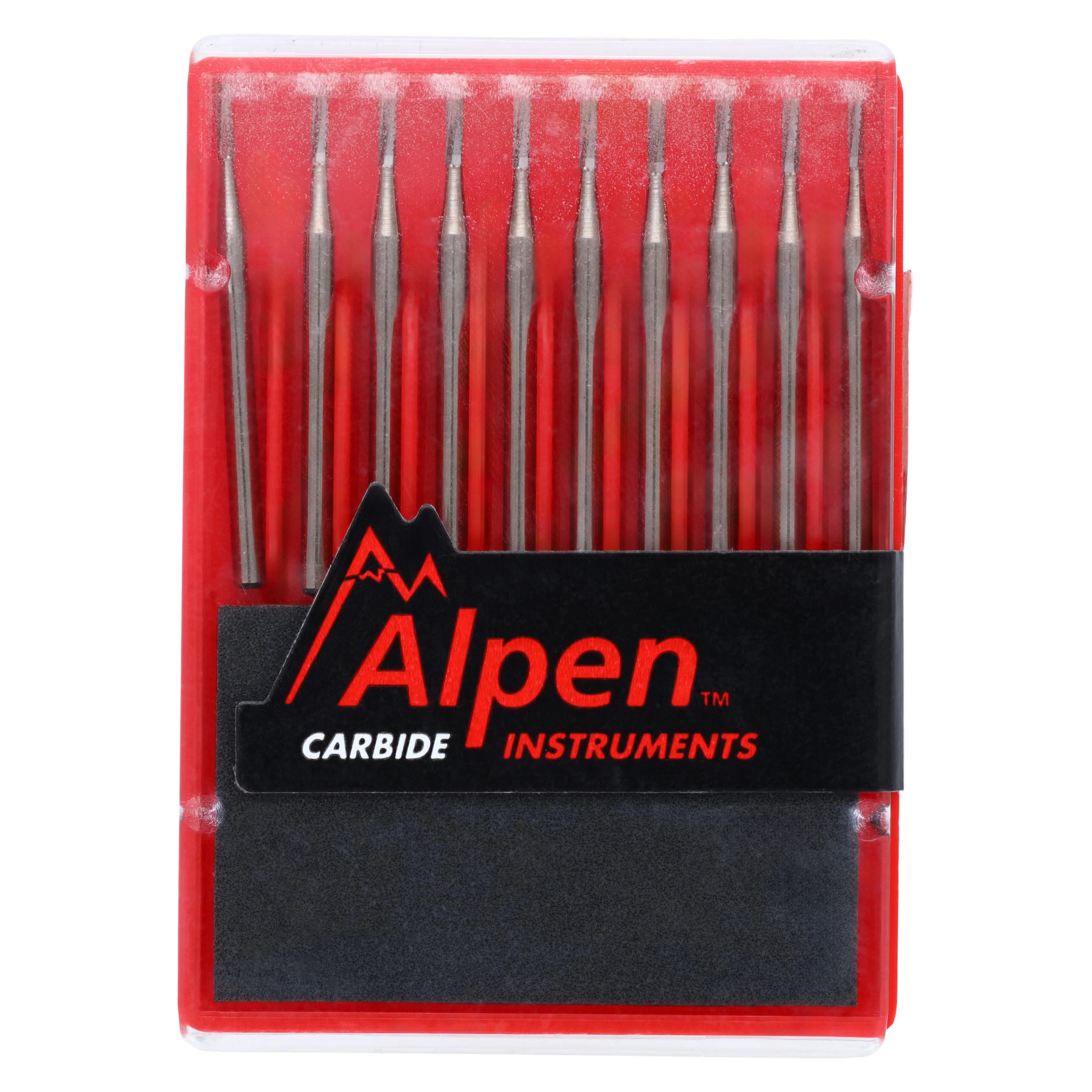 Alpen Carbide Bur #556, FGOS, Flat End Straight Fissure Cross Cut, 0.9 mm, 10/Pk, R500556 thumbnail 4