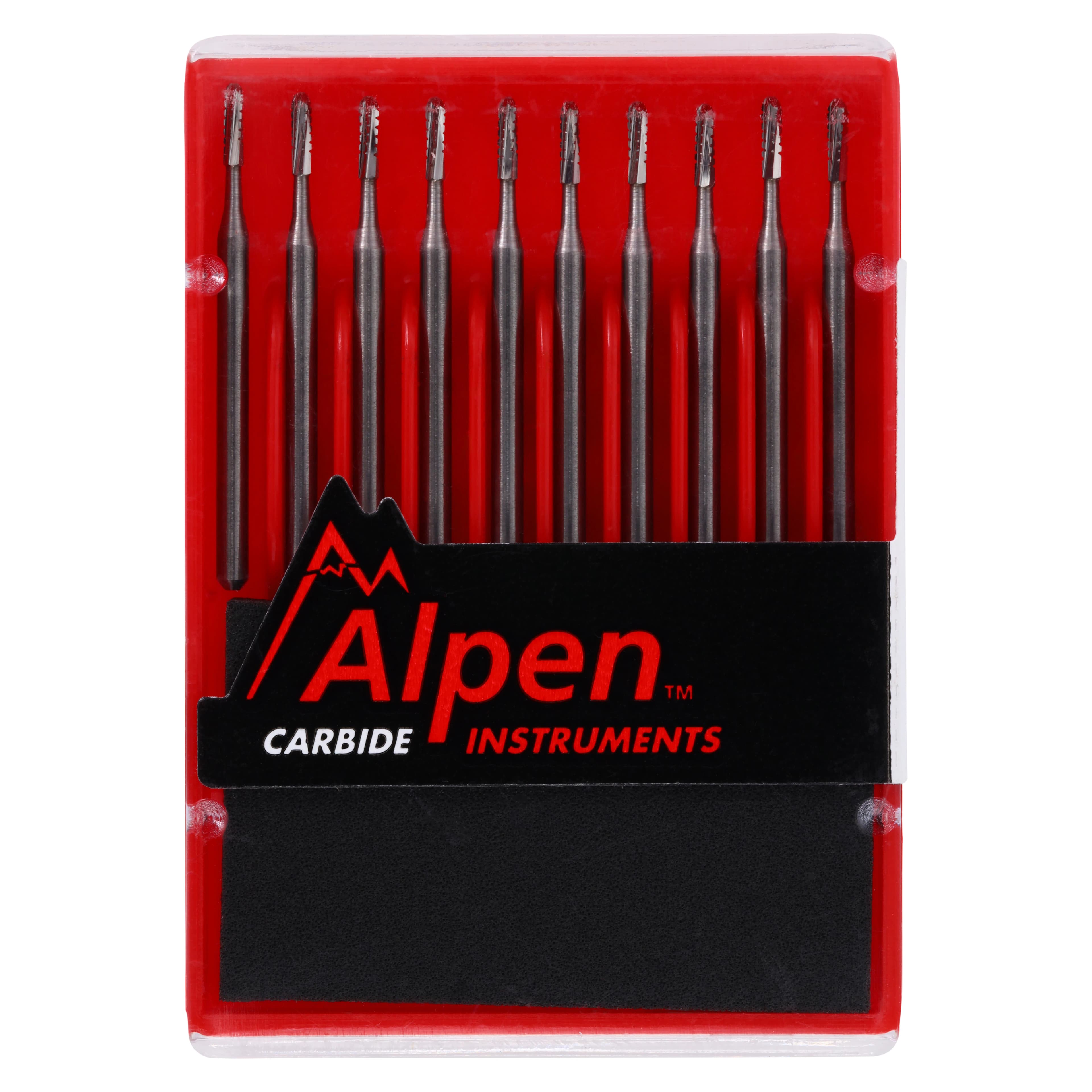 Alpen Carbide Surgical Bur, FGOS, Round End Cross Cut Fissure, #1557, 1.0 mm, 10/Pk, R501557 thumbnail 5