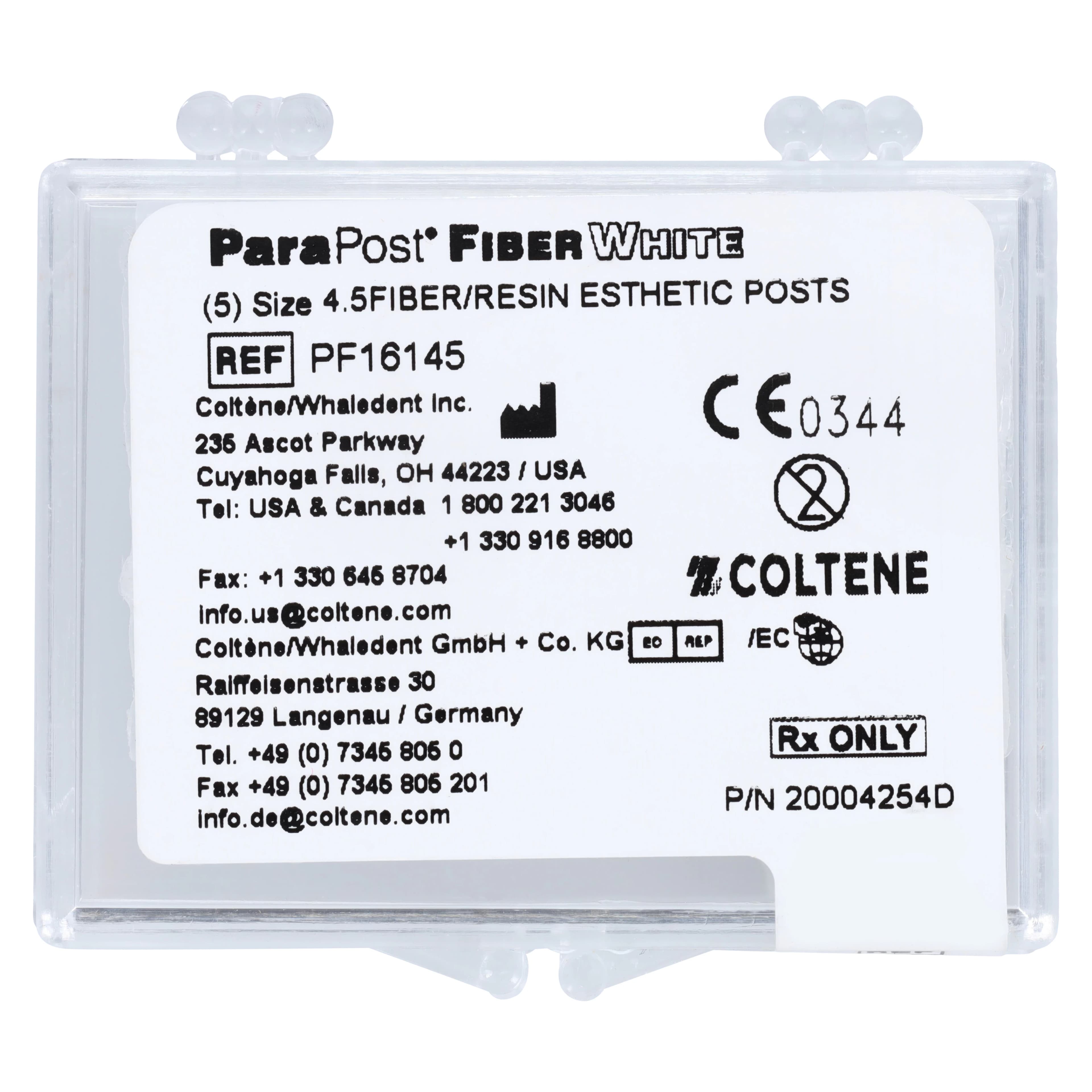 ParaPost Fiber White Esthetic Post Refill, Size 4.5, Blue, 1.14mm, 5/Pk, PF16145 thumbnail 2