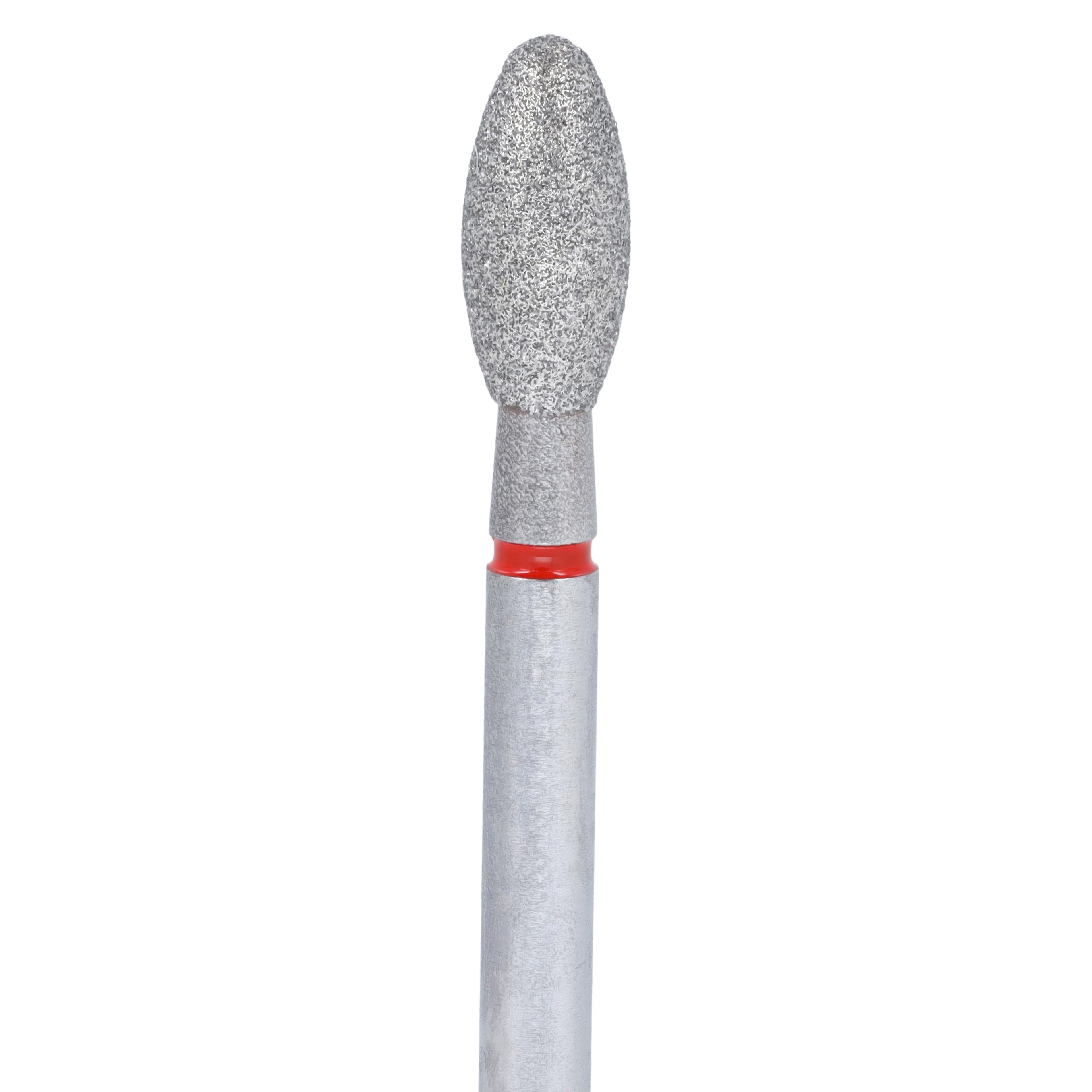Alpen X1 Diamond Single Use Bur, FG, Egg, #379-023F, Fine, Red, 2.3 mm, 25/Pk, X379F023 thumbnail 2