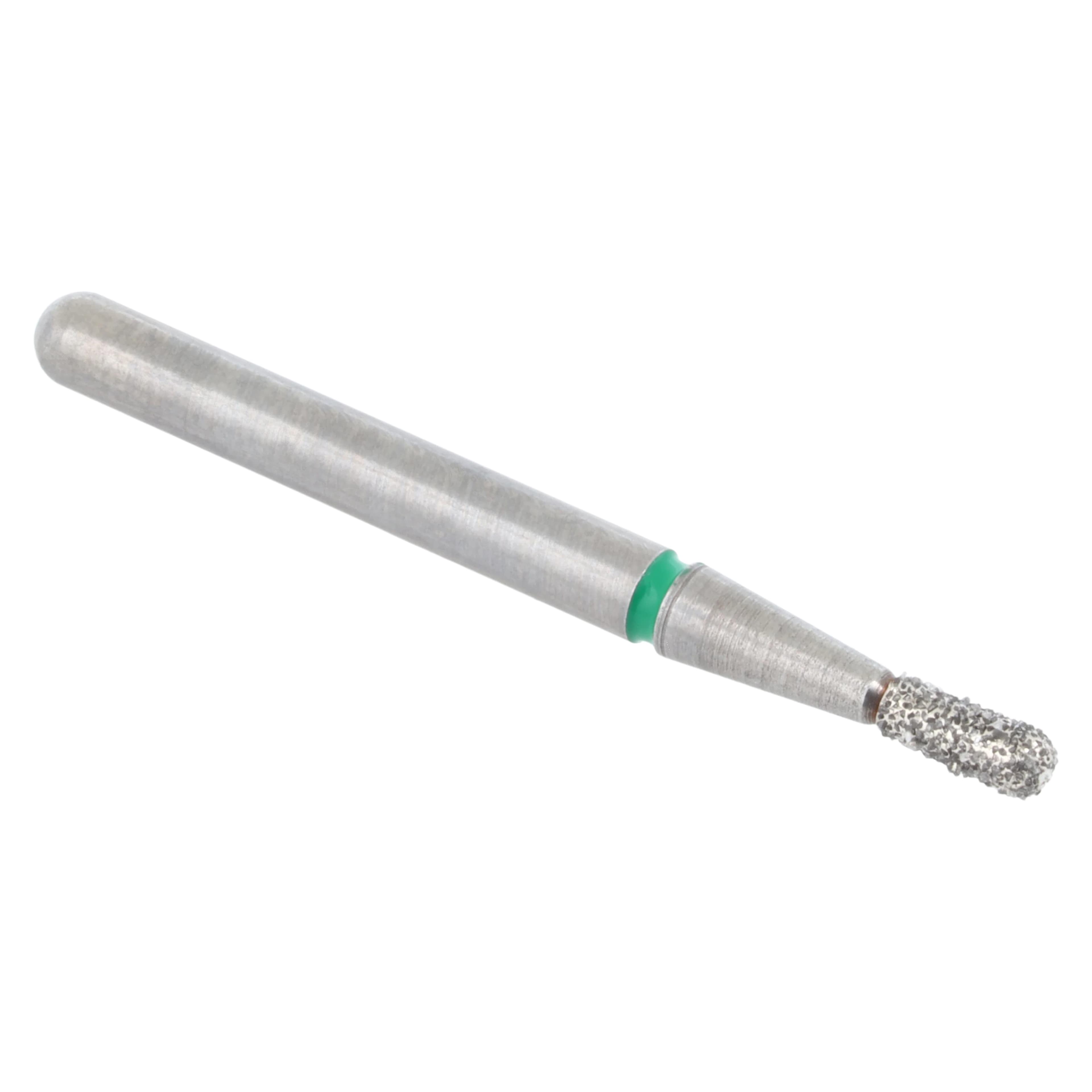 Alpen X1 Diamond Single Use Bur, FG, Pear, #830-012C, Coarse, Green, 25/Pk, X830C012 thumbnail 2