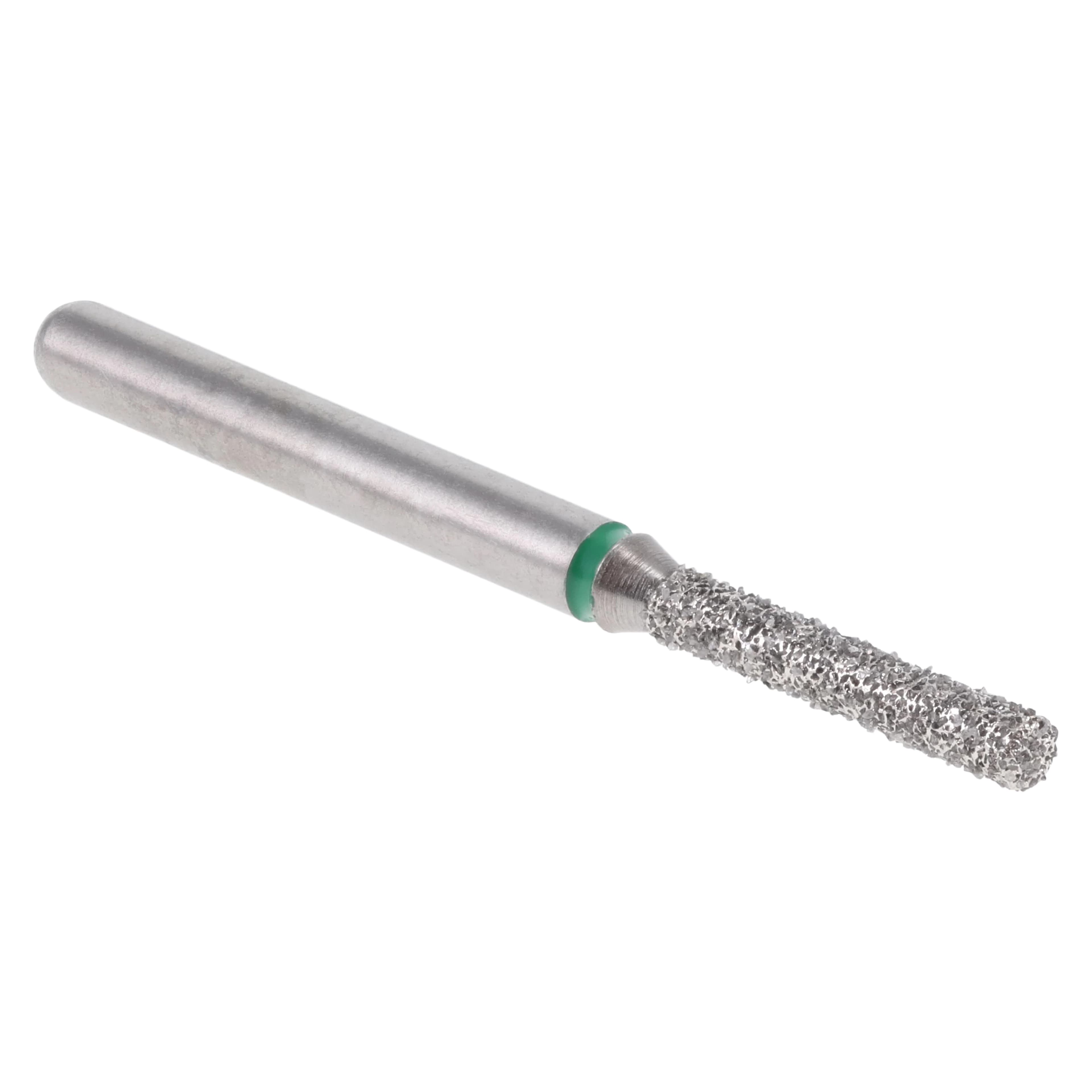 Alpen X1 Diamond Bur, FG, #837-012C, Cylinder Flat End, Coarse, Green, 1.2 mm, 25/Pk, X837C012 thumbnail 3