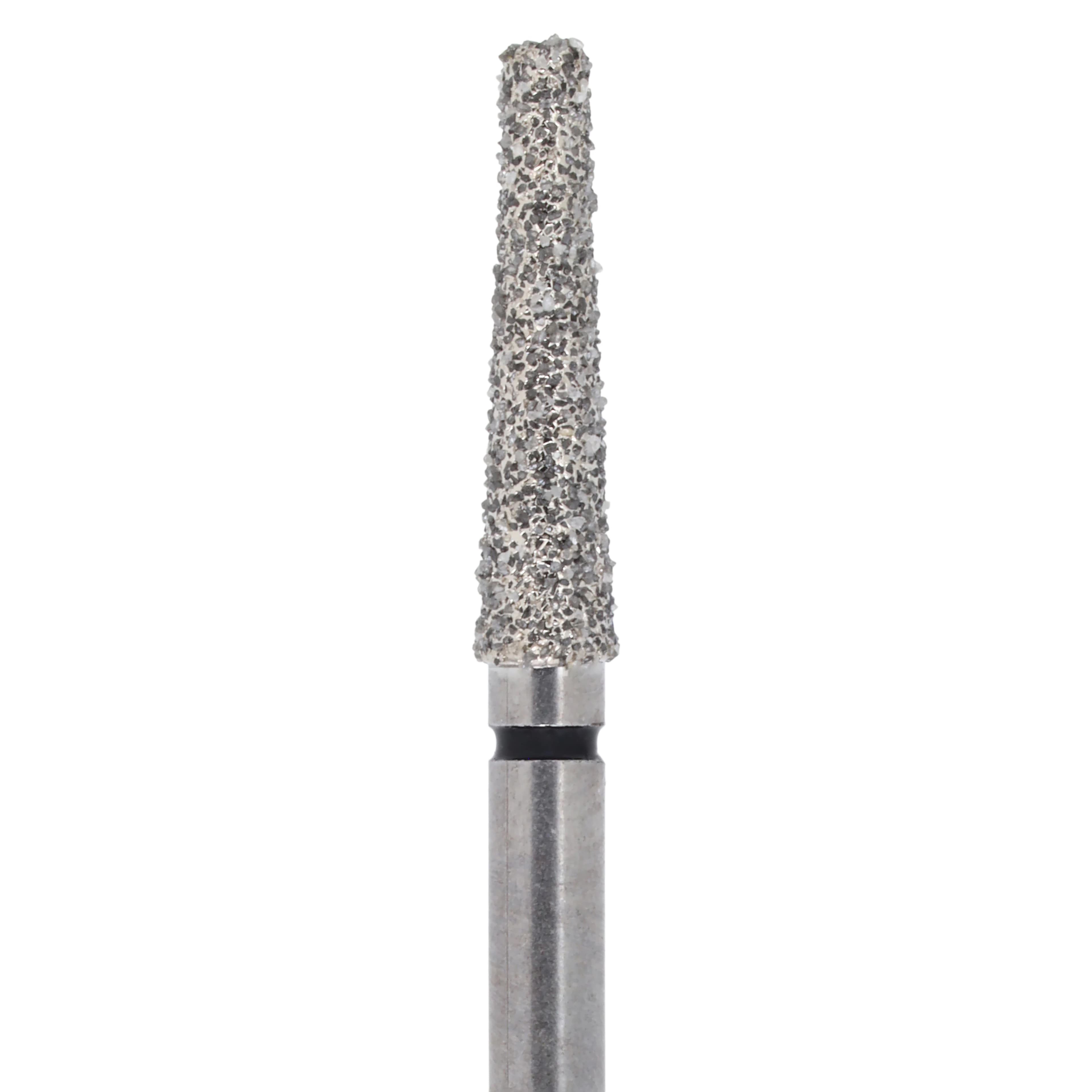 Alpen X1 Diamond Single-Use Bur, FG, #847-018SC, Tapered Flat End, Super Coarse, Black, 1.8 mm, 25/Pk, X847SC018 thumbnail 2
