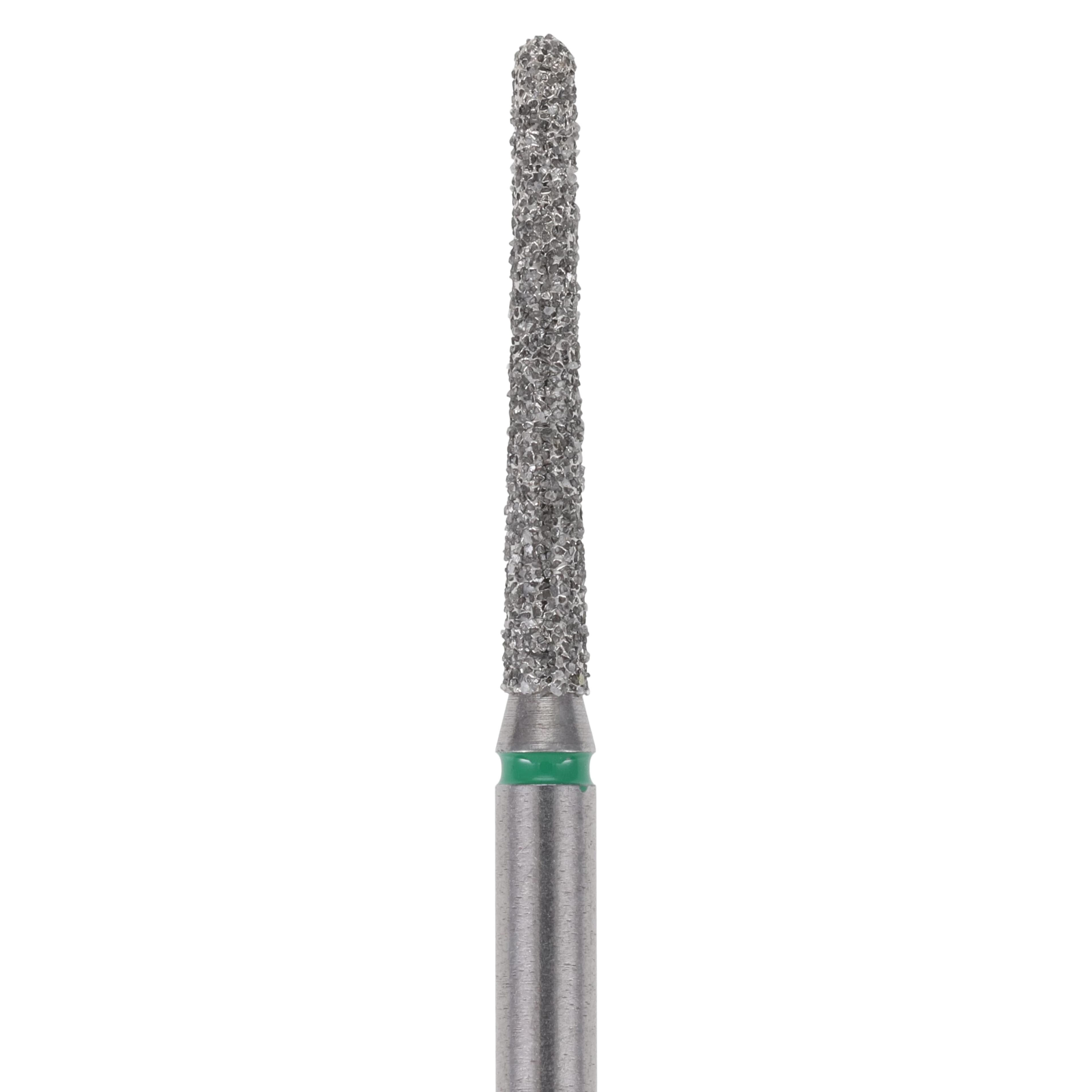 Alpen X1 Diamond Single Use Bur, FG, #850-014C, Tapered Round End, Coarse, Green, 1.4 mm, 25/Pk, X850C014 thumbnail 2