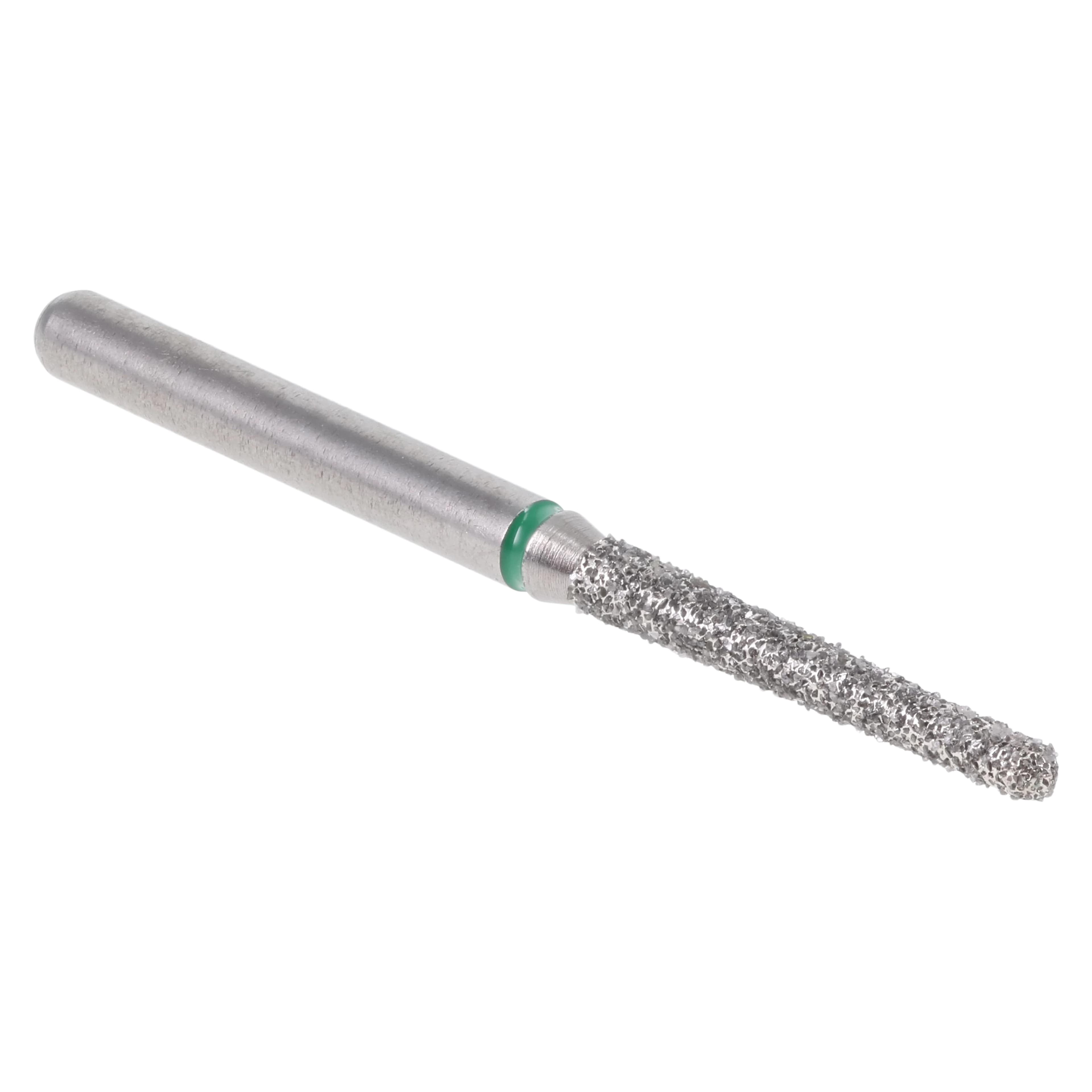 Alpen X1 Diamond Single Use Bur, FG, #850-014C, Tapered Round End, Coarse, Green, 1.4 mm, 25/Pk, X850C014 thumbnail 3