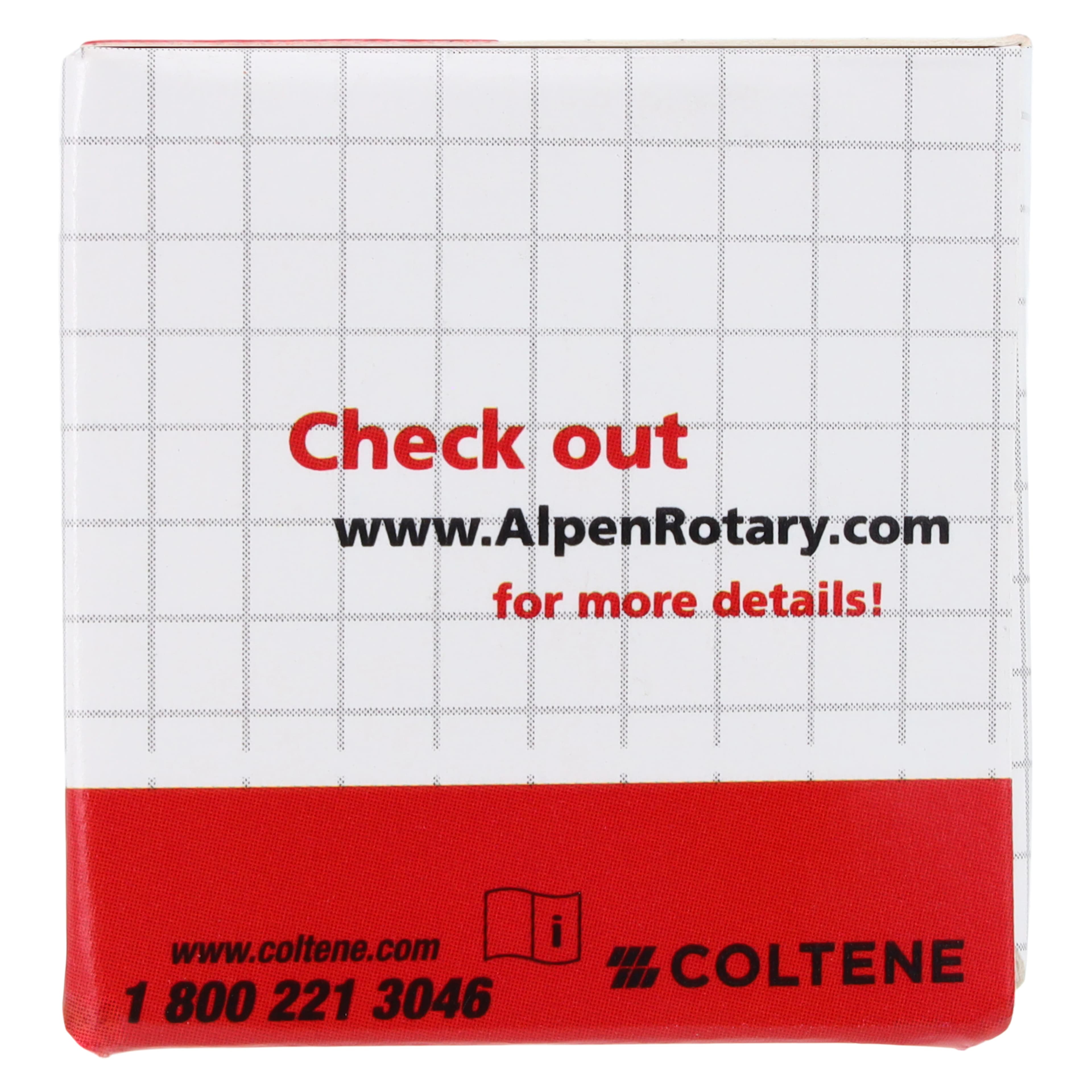 Alpen x1 Single-Use Diamond Bur, FG, #856-018SC, Round End Taper, Super Coarse, Black, 1.8 mm, 25/Pk, X856SC018 thumbnail 7