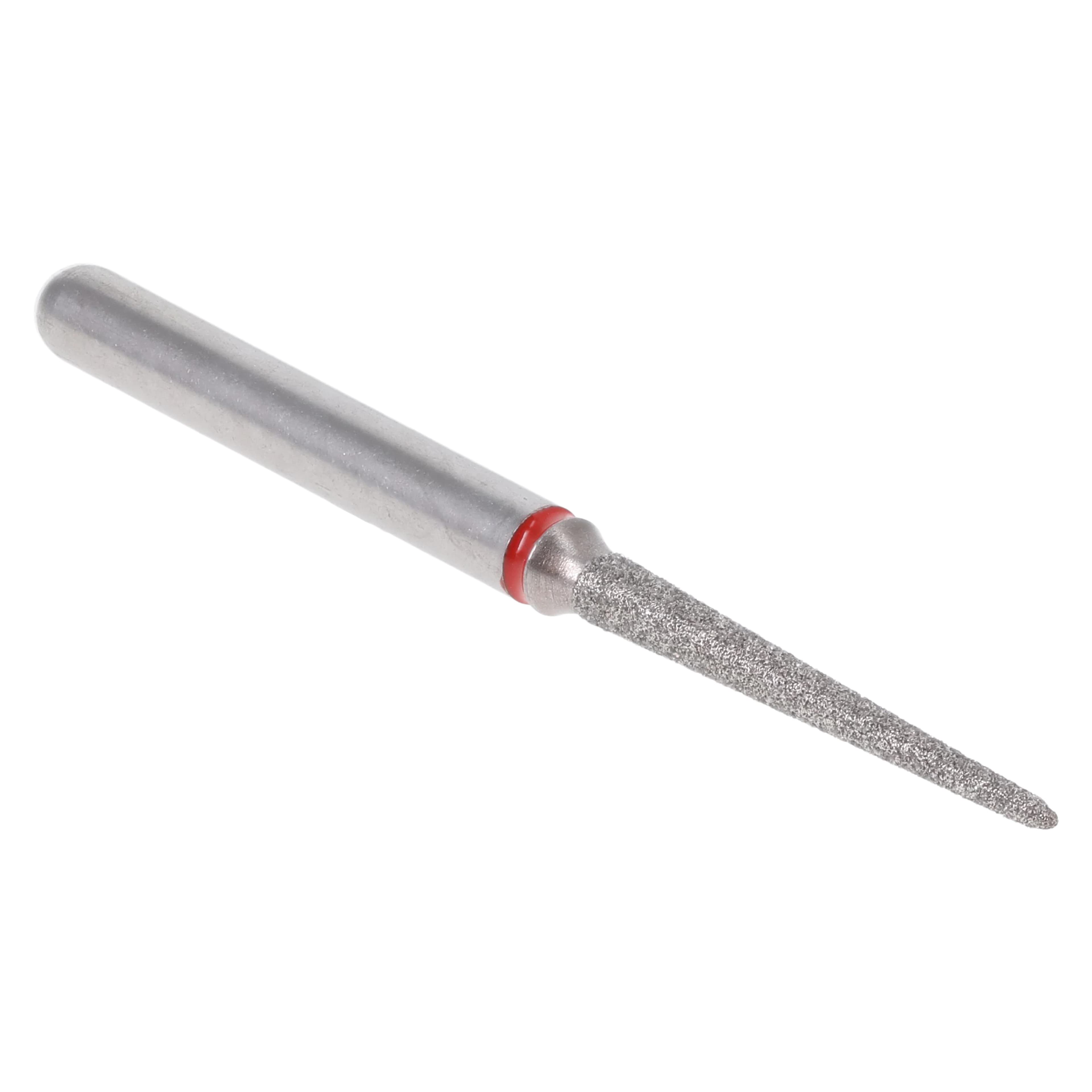 Alpen x1 Single-Use Diamond Bur, FG, #859-012F, Pointed Cone, Fine Grit, Red, 1.2 mm, 25/Pk, X859F012 thumbnail 3