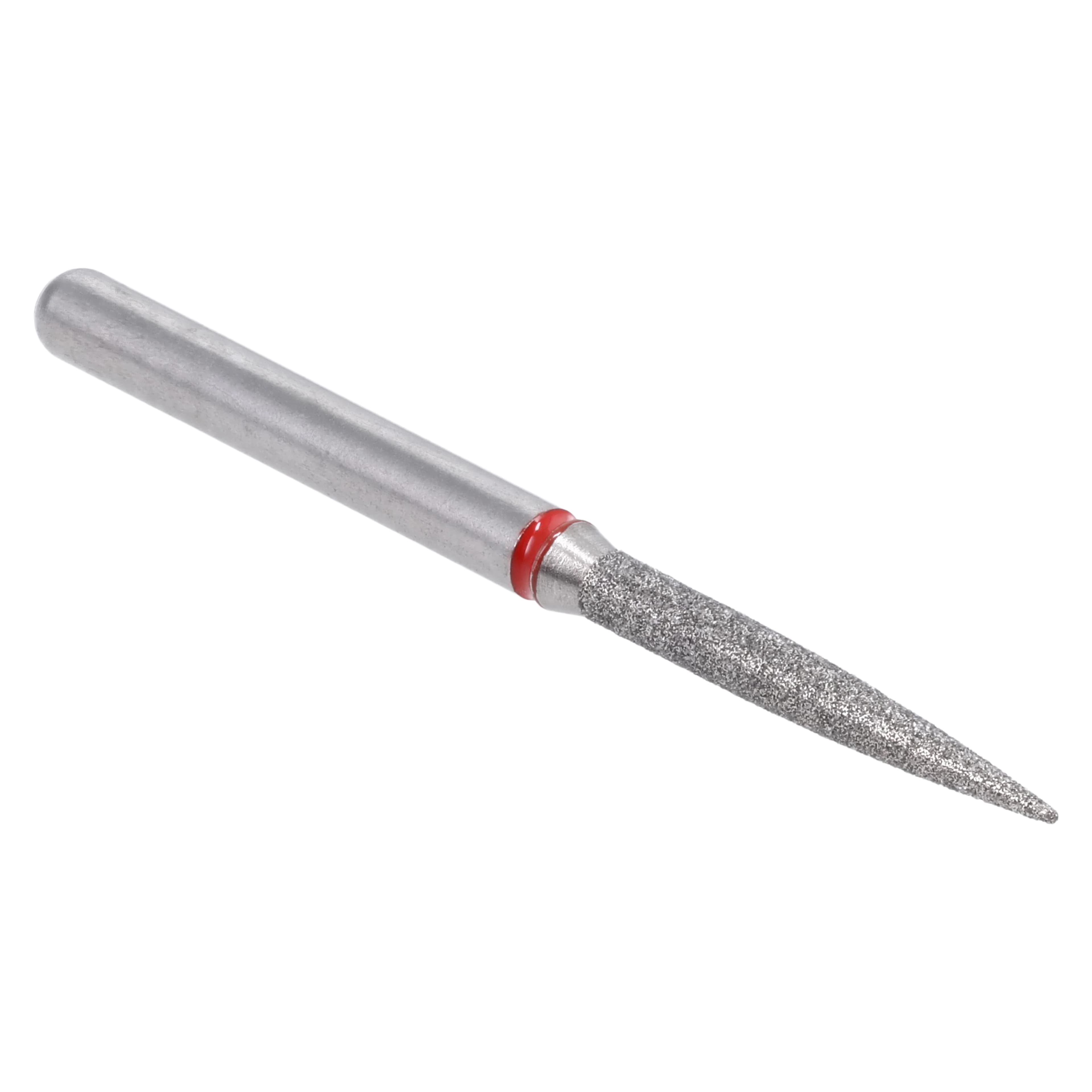 Alpen x1 Single-Use Diamond Bur, FG, Fine Grit, Flame Shape, #863-012, 1.2 mm Diameter, 10.0 mm Length, 25/Pk, X863F012 thumbnail 3