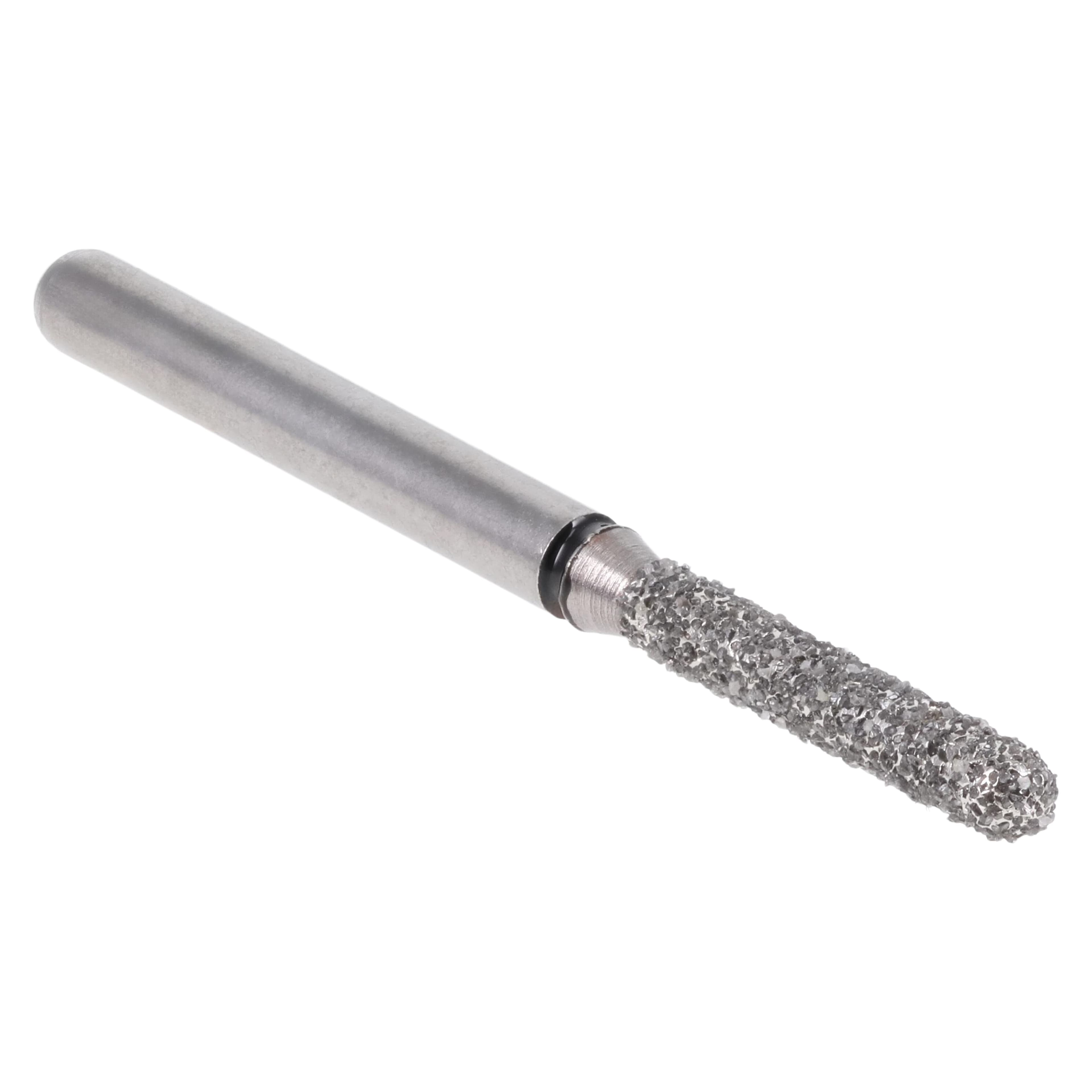 Alpen X1 Single-Use Diamond Bur, FG, #881-014SC, Cylinder Round End, Super Coarse, Black, 1.4 mm Diameter, 8.0 mm Length, 25/Pk, X881SC014 thumbnail 3