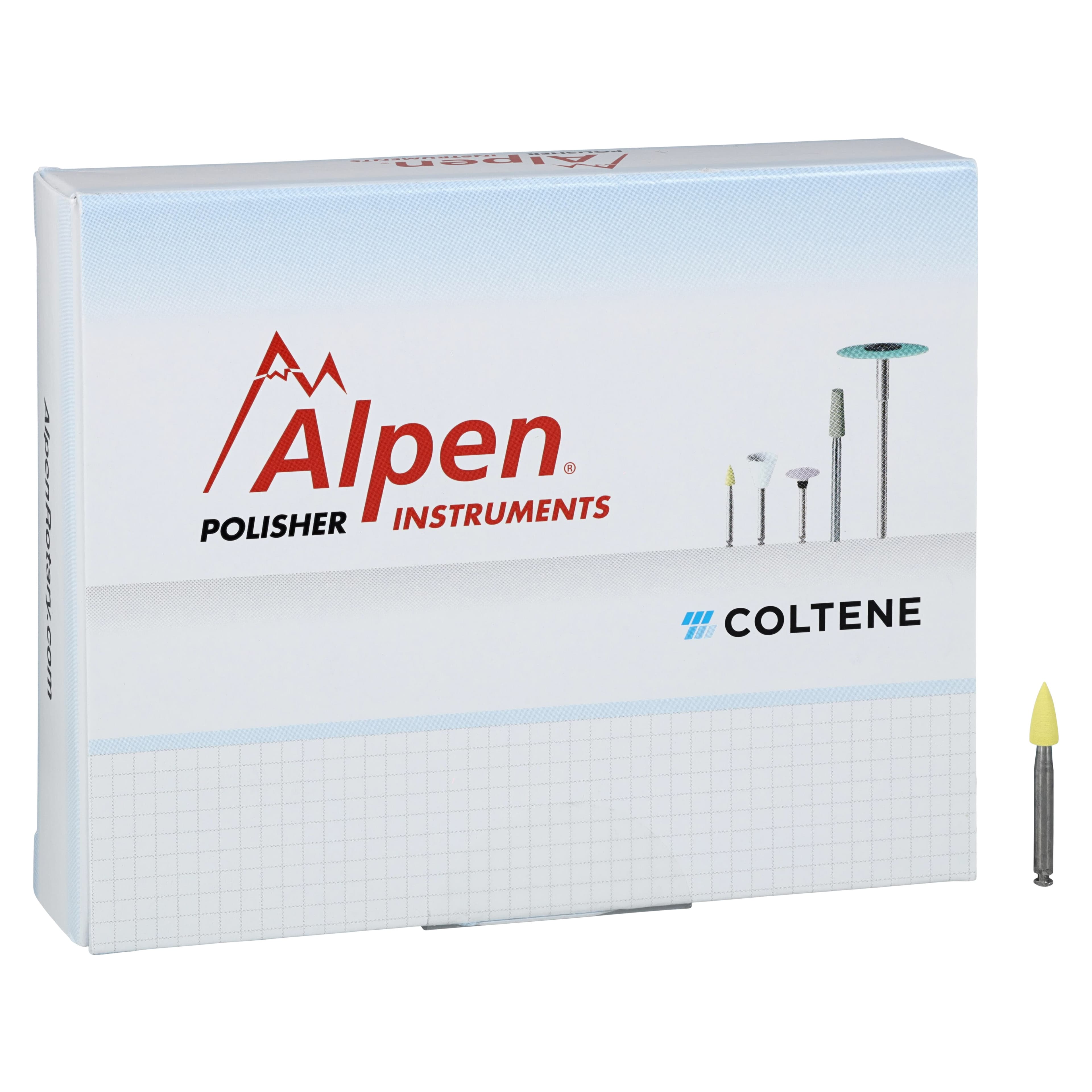 Alpen Composite Polisher Fine Minipoint RA (Right Angle), 5/Pk, RP230055RA thumbnail 2