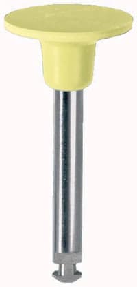 Alpen Composite Polisher, Small Lens, RA, Fine, Yellow, 10 mm, 5/Pk, RP230069RA thumbnail 2