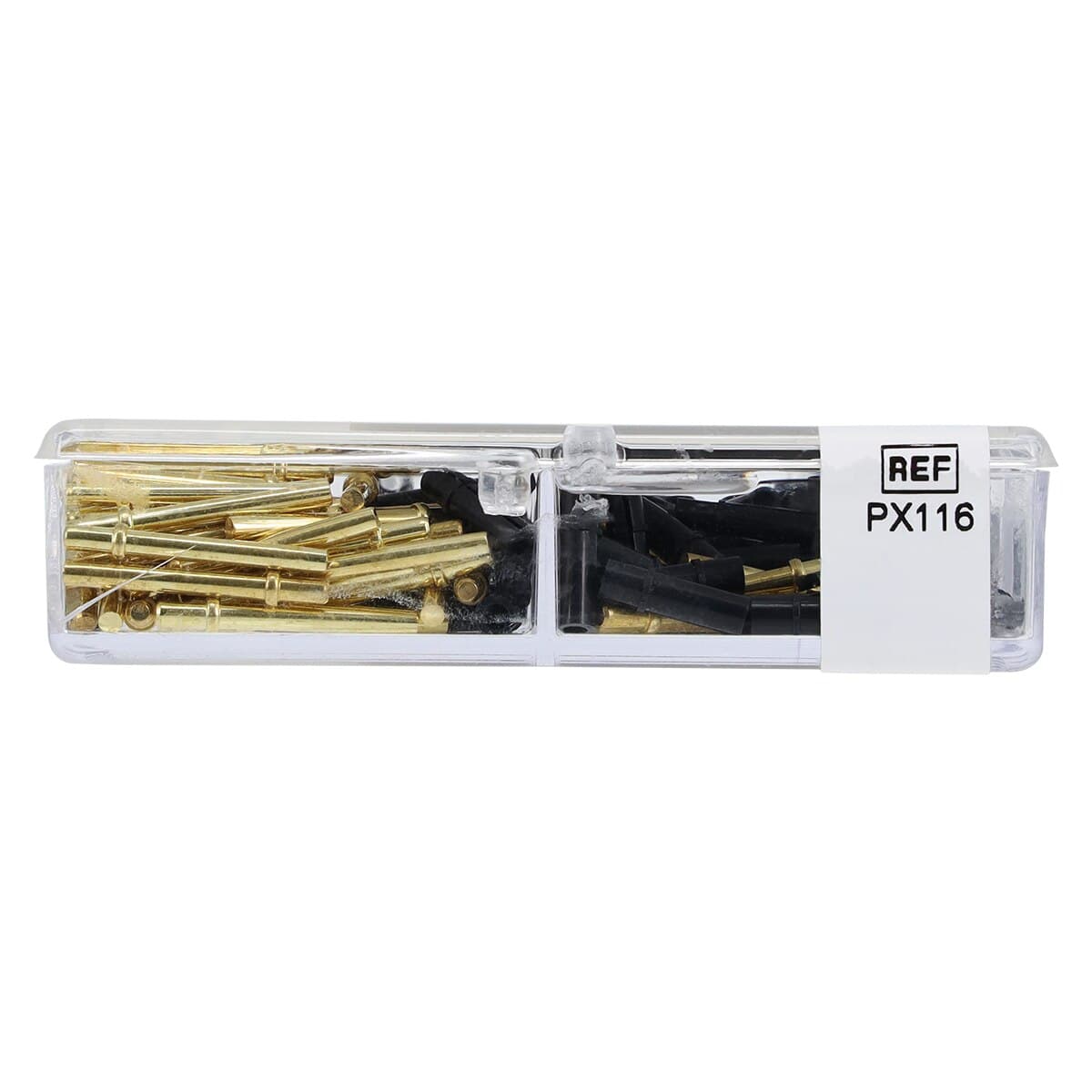 Pindex Long (20 mm) Pins and Plastic Sleeves, Refill Pack of 100 Pins and 100 Sleeves, PX-116 thumbnail 4