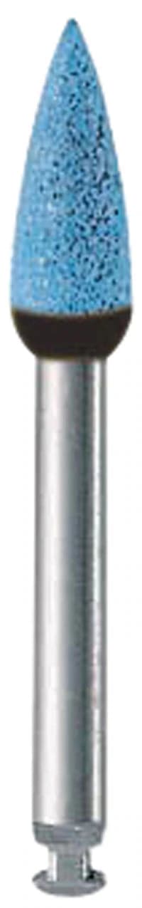 Alpen Polisher Ceramic Plus, Flame Shape, Medium Grit, HP Shank, 5/Pkg, 230315HP - Alpen Polisher Ceramic Plus - Alpen Polisher Ceramic Plus 5/Pkg Flame Medium HP - Image 1