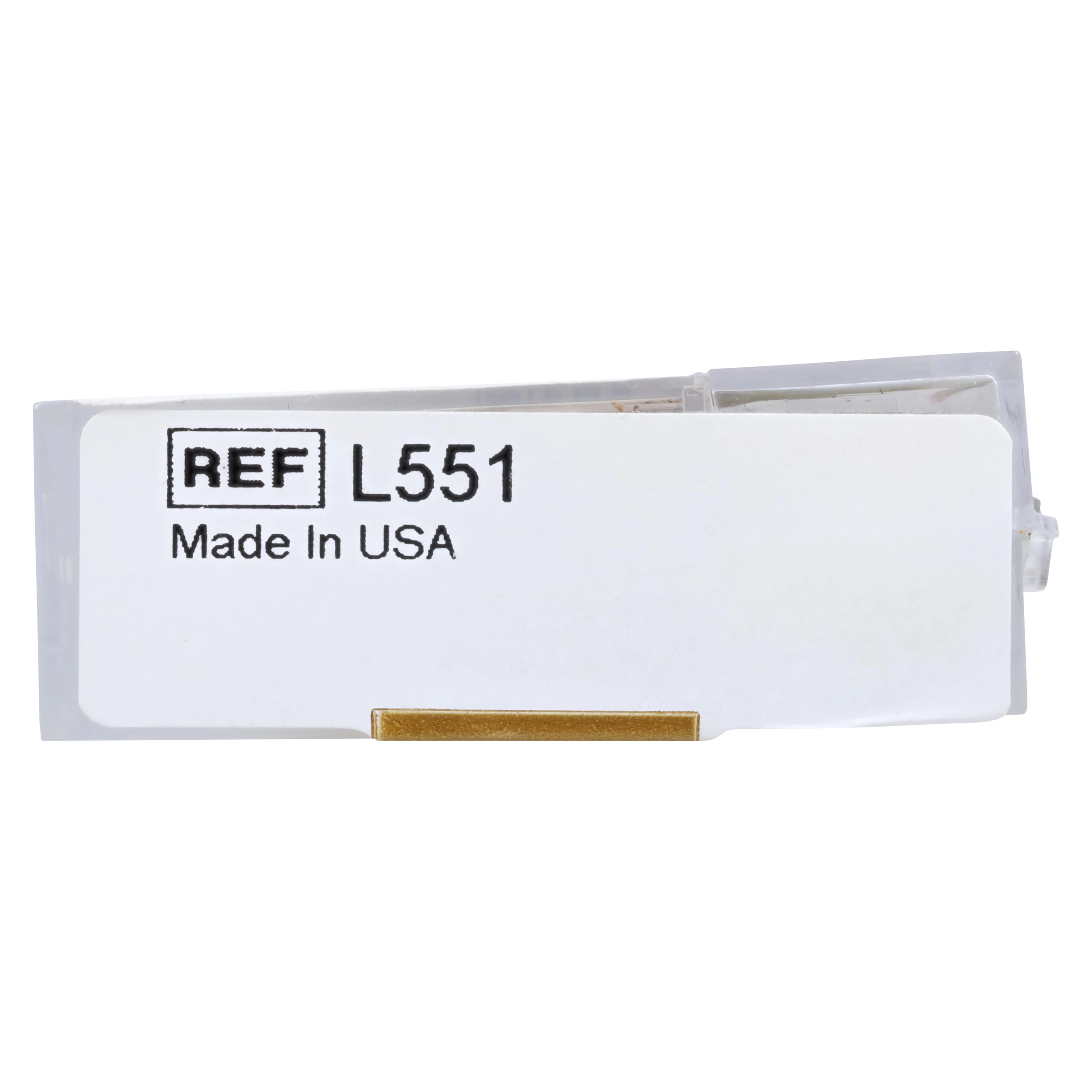 TMS Link Series Regular Double Shear Kit, Gold-Plated Stainless Steel, 0.027" (0.675 mm), 20 Pins with 2 Kodex Drills and 1 Hand Driver, L-551 thumbnail 3