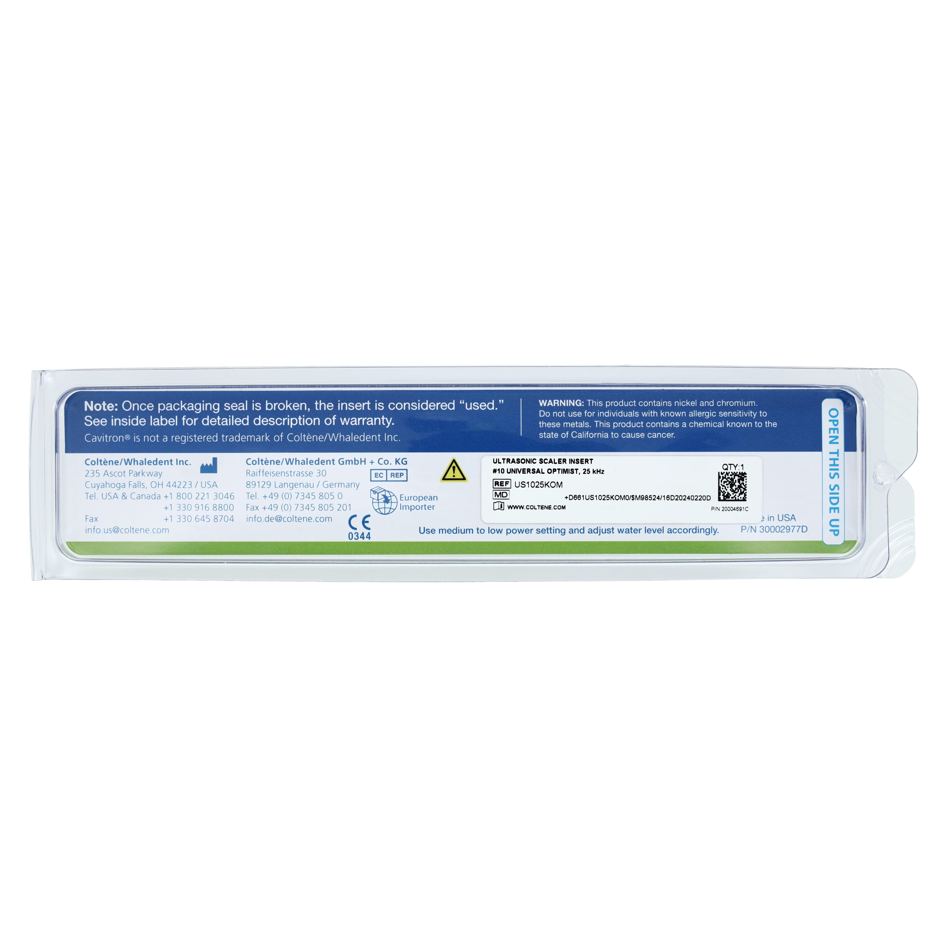 BioSonic Insert #10 Universal OptiMist 25K, Purple, 1 pc thumbnail 2
