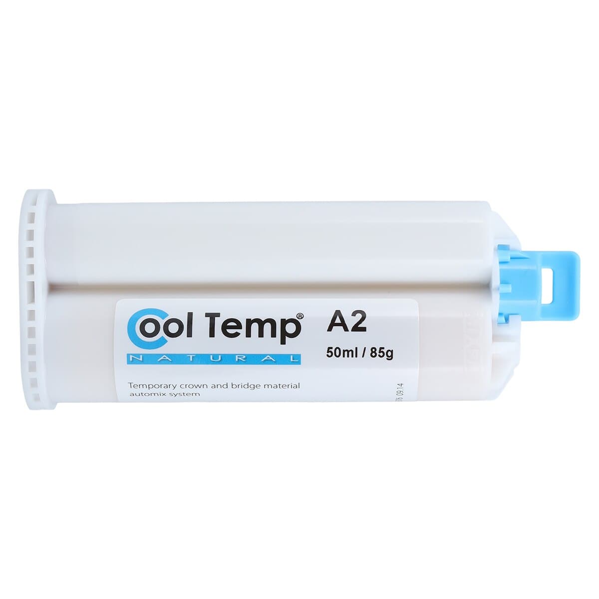 Cool Temp Natural Automix Temporary Crown & Bridge Material, Shade A2, 50 ml Cartridge Refill with 10 Mixing Tips, 5805 thumbnail 3