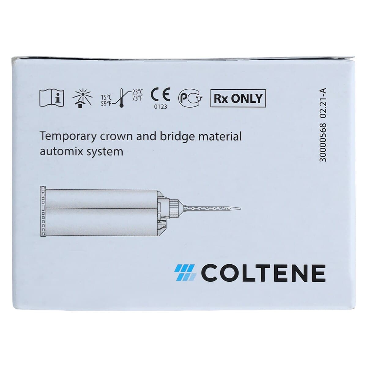Cool Temp Natural Automix Temporary Crown & Bridge Material, Shade A2, 50 ml Cartridge Refill with 10 Mixing Tips, 5805 thumbnail 7