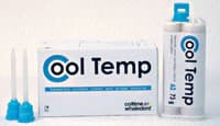 Cool Temp Natural Automix Temporary Crown & Bridge Material, Shade A2, 50 ml Cartridge Refill with 10 Mixing Tips, 5805 - Cool Temp Single Pack A2 - Image 1