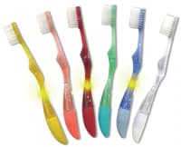 FireFly Kids Toothbrush, Child, Soft, 24 Tuft, Assorted Colors, 12/Bx thumbnail 2