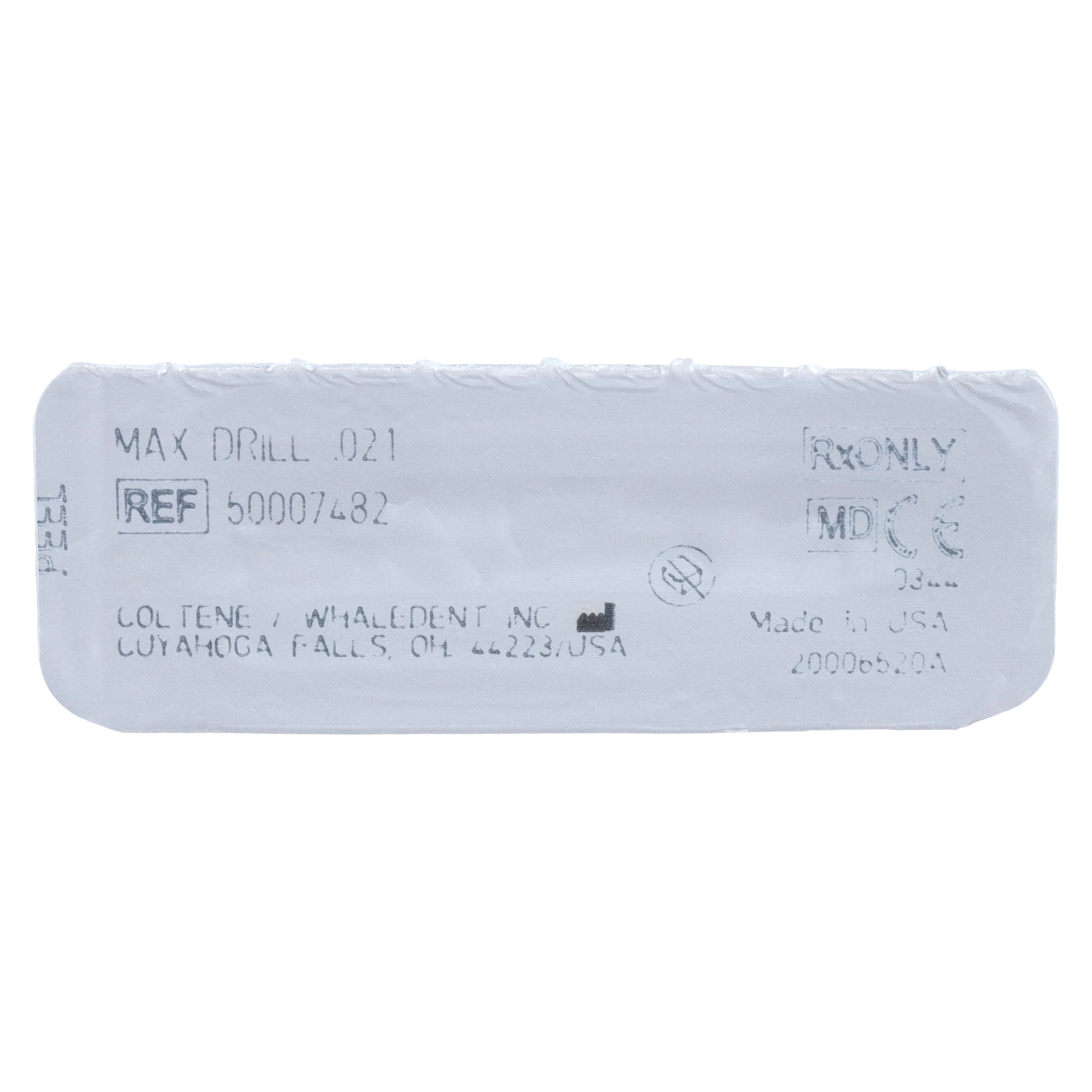 Coltene Max M-92 Restorative Pin Drill, 0.021" x 0.095" (0.525 mm x 2.4 mm), Purple, Depth-Limiting, Pack of 5 thumbnail 3