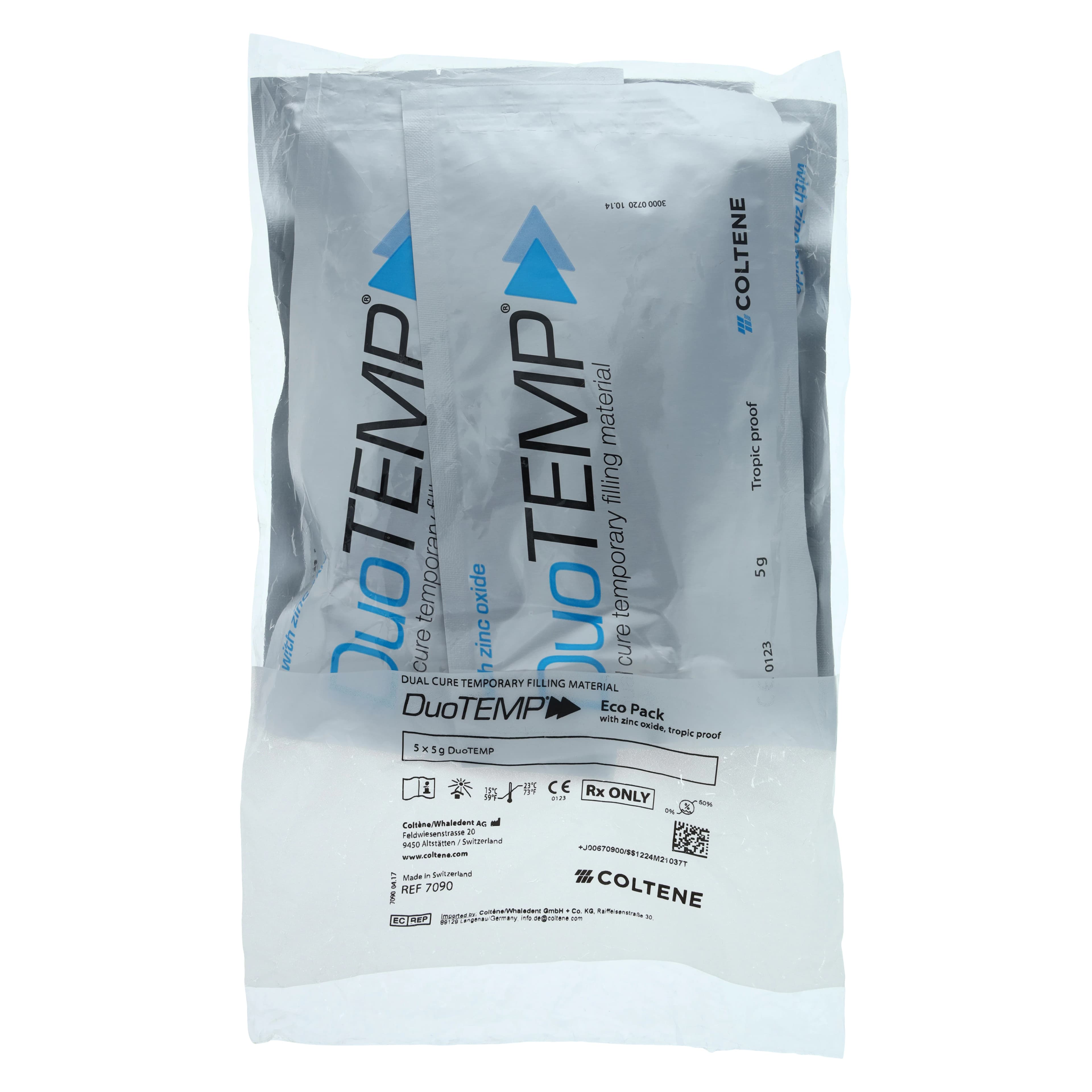 DuoTEMP Dual-Cure Temporary Restorative Material, Eugenol-Free, 5 g Syringe, Eco Pack of 5, C7090 thumbnail 4