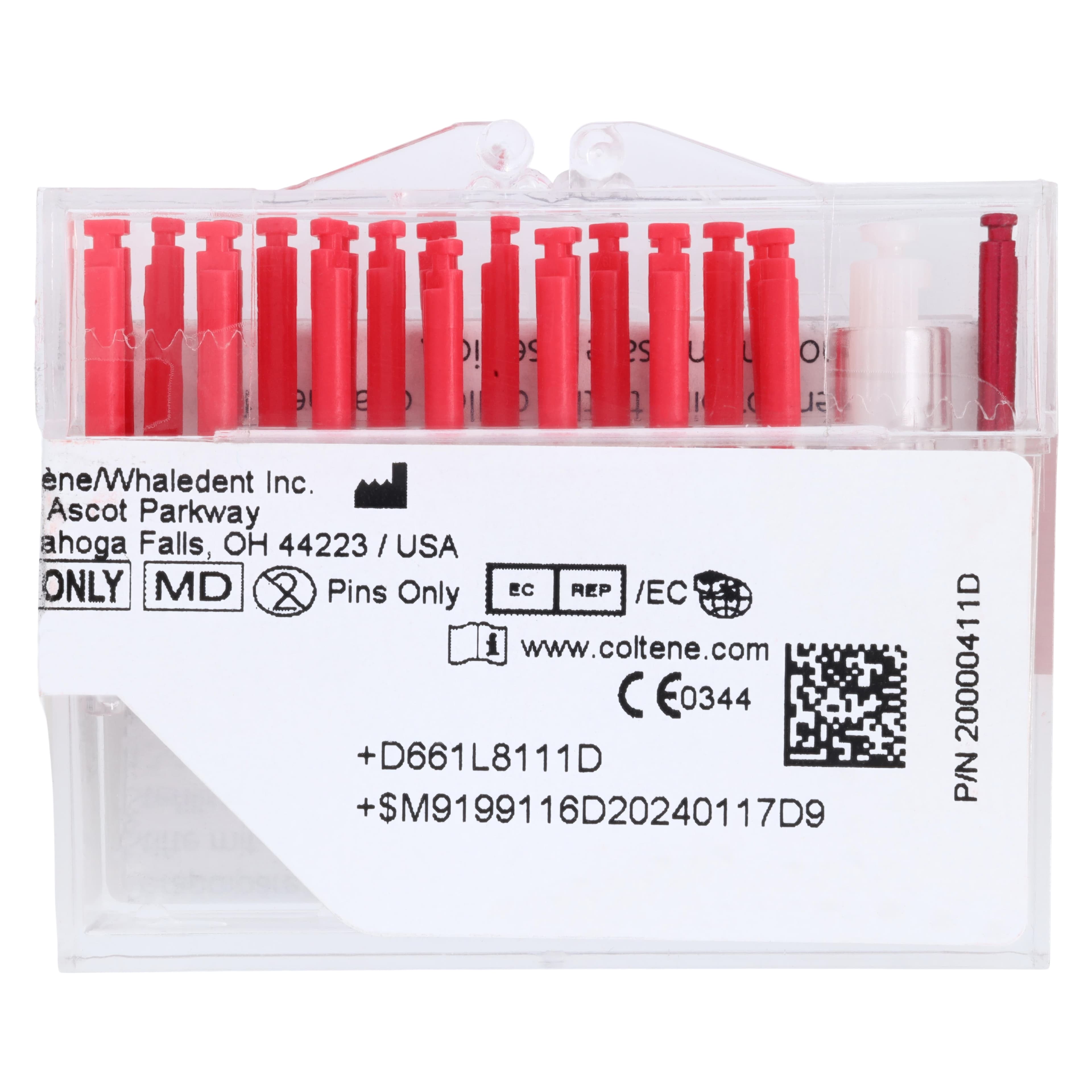 TMS Link Series Minikin Red Complete Kit, Single-Shear Titanium Alloy Pins, 0.017" (0.425 mm), 20 Pins with Kodex Drill K91 and Universal Hand Driver, L-811 thumbnail 2