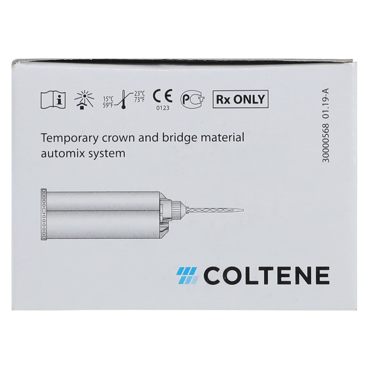 Cool Temp Natural Automix Temporary Crown and Bridge Material, Cartridge Refill, Shade A3.5, 50 mL, Ref 5810 thumbnail 4