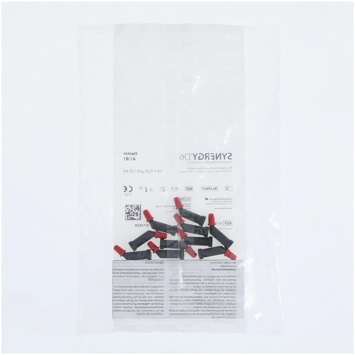Synergy D6 Universal Composite Dentin A1/B1 Tips Refill, 0.25 g, 10/Box, 8376 thumbnail 2