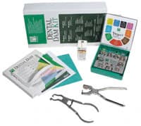 Coltene Hygenic Fiesta Winged Complete Kit, Rubber Dam Starter Kit with Color-Coded Clamps, H02778 - Fiesta Winged Complete Kit - Image 1