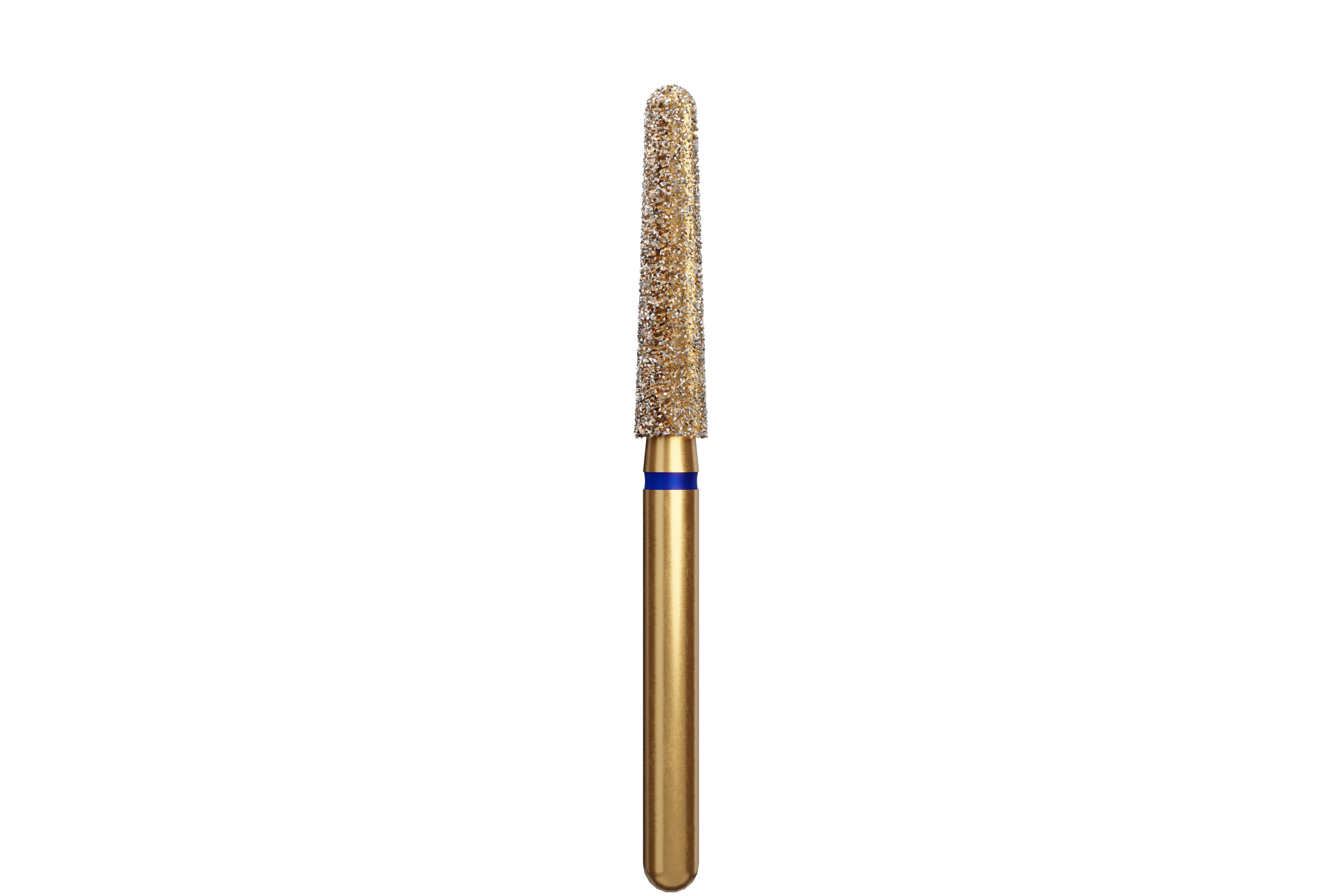 Alpen Multilayer Diamond Burs, FG, Round End Taper, #850, 2.3 mm, Coarse, Blue, 5/Pk, R850C023FG - Alpen Multilayer Diamond Burs, FG, Round End Taper, # 850, 2.3 mm, Coarse, Blue, 5/Pk, 60032223 - Image 1