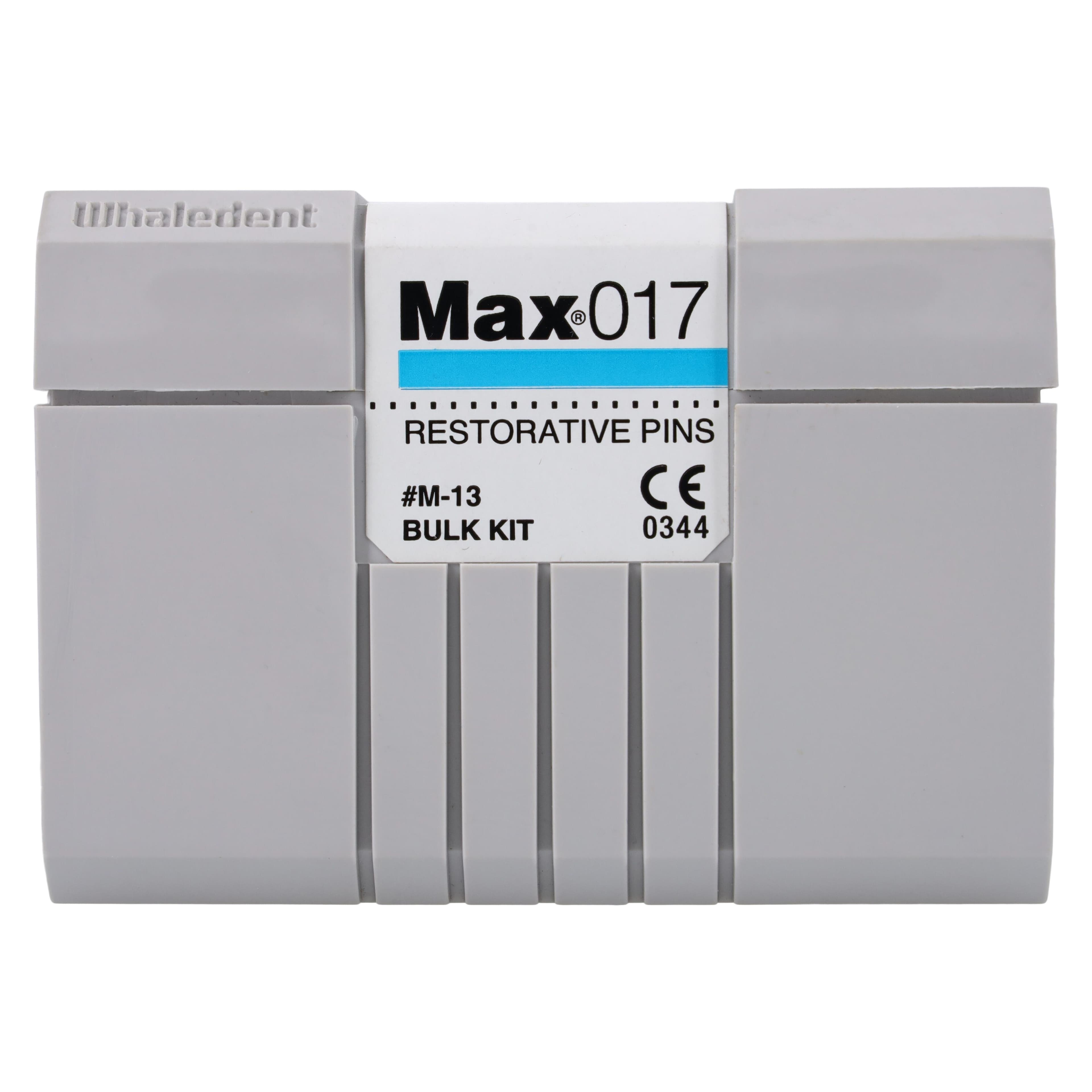 Max Restorative Pins, Titanium Alloy, Bulk Kit, 0.017" (0.425 mm), Blue, 50/Pk, M13 thumbnail 2
