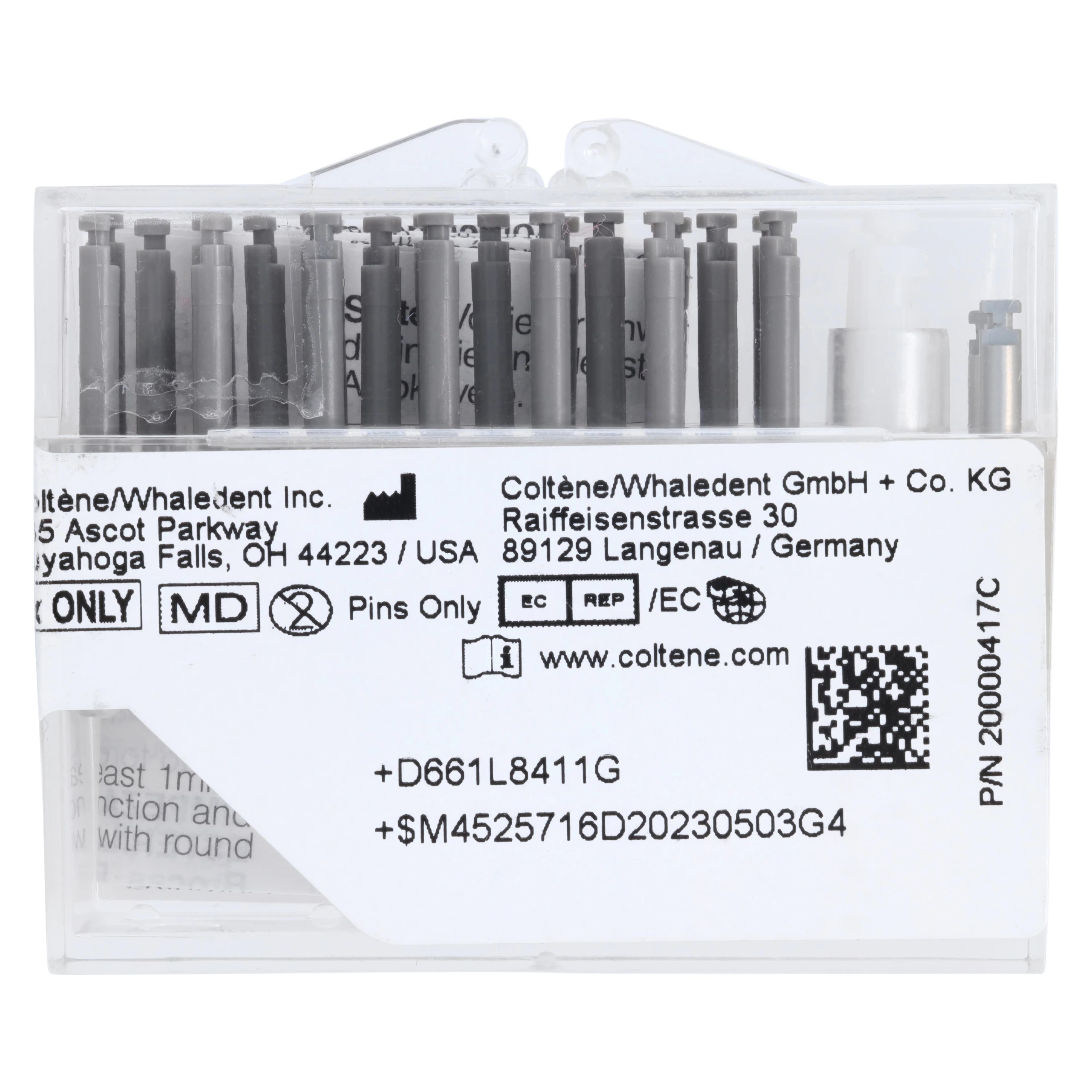 TMS Link Plus Minim Double Shear Pins Complete Kit, Titanium Alloy, Silver, 0.021"/0.525 mm, 20 Pins, 2 KODEX Drills, 1 Hand Driver, L-841 thumbnail 2